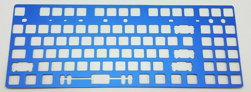 MK Phantom TKL CNC Anodized Aluminum ANSI 125 Plate - Image 5
