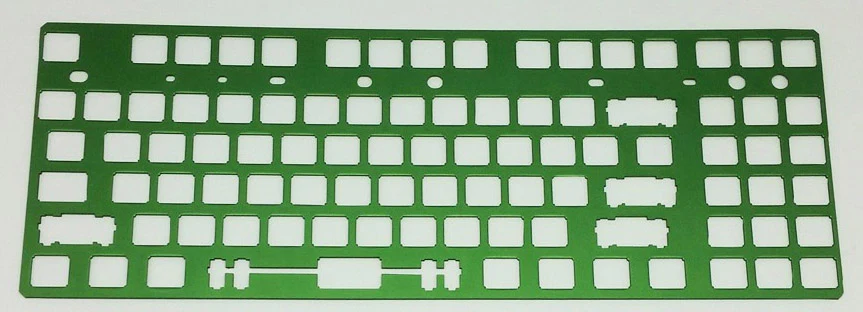 MK Phantom TKL CNC Anodized Aluminum ANSI 125 Plate - Image 6