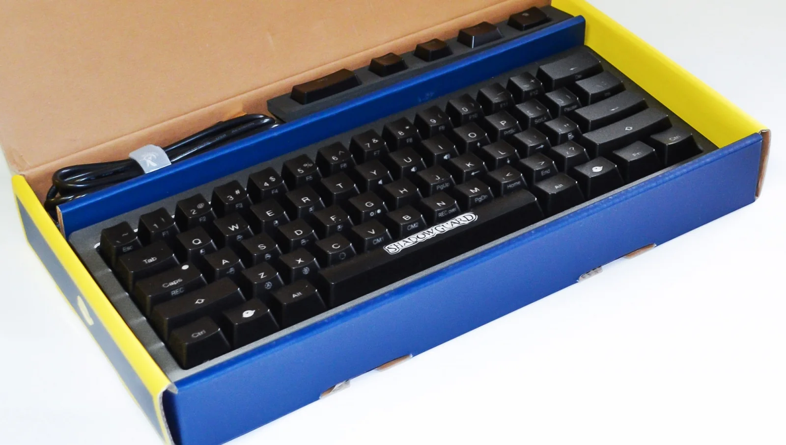 MK Shadow Guard Dark Multi LED 60% Mechanical Keyboard - Image 2