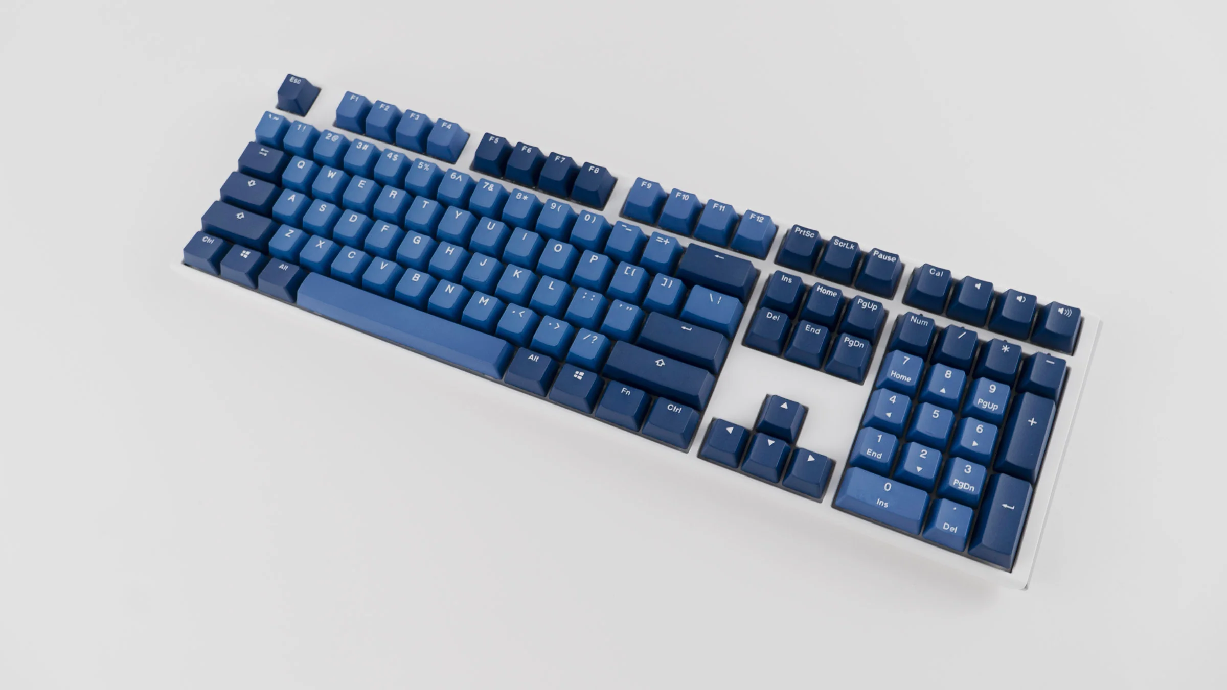 MK x Ducky Good in Blue 108 Key OEM Profile Double Shot PBT Keycap Set - Image 2