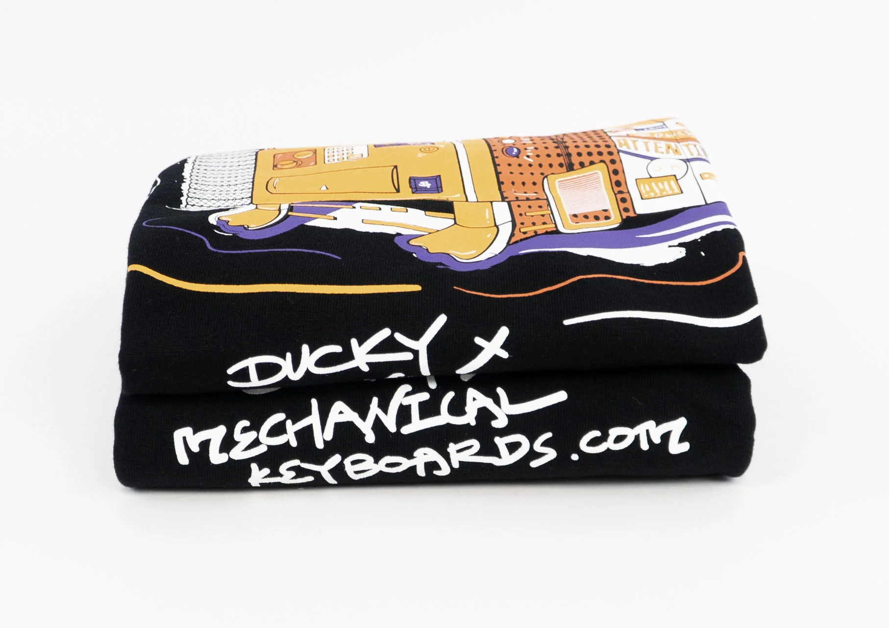 MK x Ducky Worldwide Keyboard Vending Machine T-Shirt - Image 4