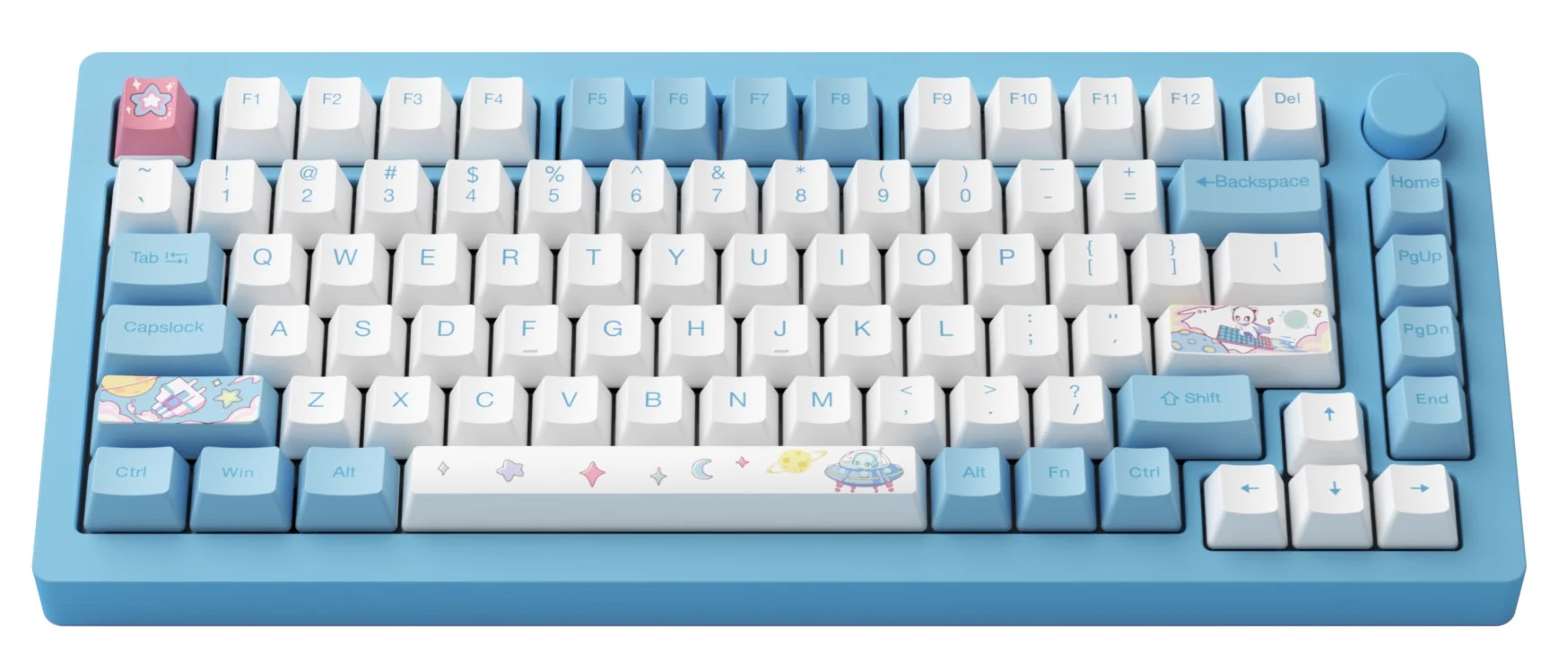 MonsGeek M1W Aluminum 75% Hotswap Wireless RGB Keyboard - Image 6