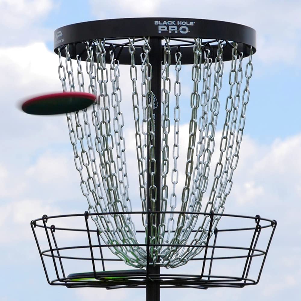 MVP Disc Sports Black Hole Pro 24-Chain Disc Golf Basket Target - Image 5