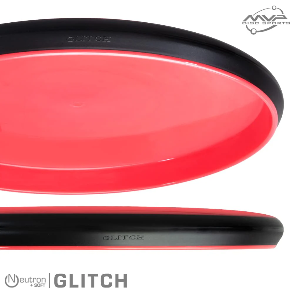 MVP Disc Sports Neutron Glitch (Soft) Disc Golf Hybrid Catch Disc (Colors May Vary) - Image 2