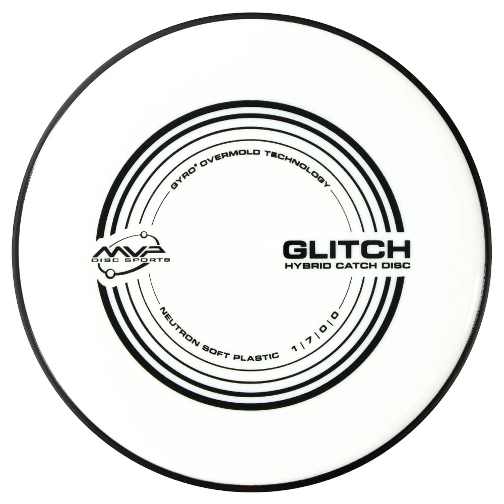 MVP Disc Sports Neutron Glitch (Soft) Disc Golf Hybrid Catch Disc (Colors May Vary) - Image 3