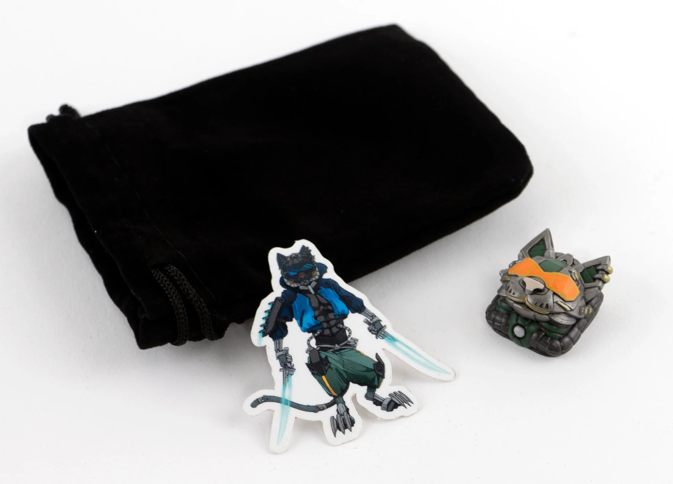 Peacaps Aesop Hand Painted Artisan Keycap - Image 6