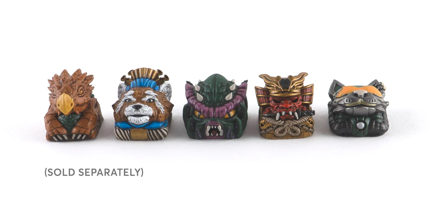 Peacaps Kaika Hand Painted Artisan Keycap - Image 7