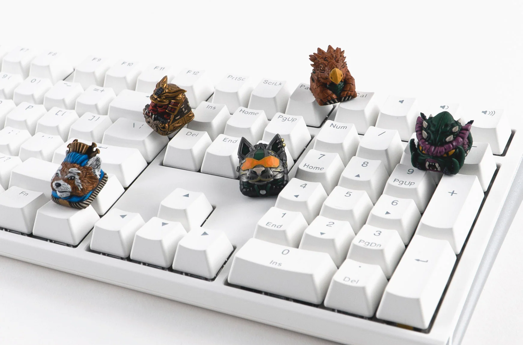 Peacaps Thoric Hand Painted Artisan Keycap - Image 11