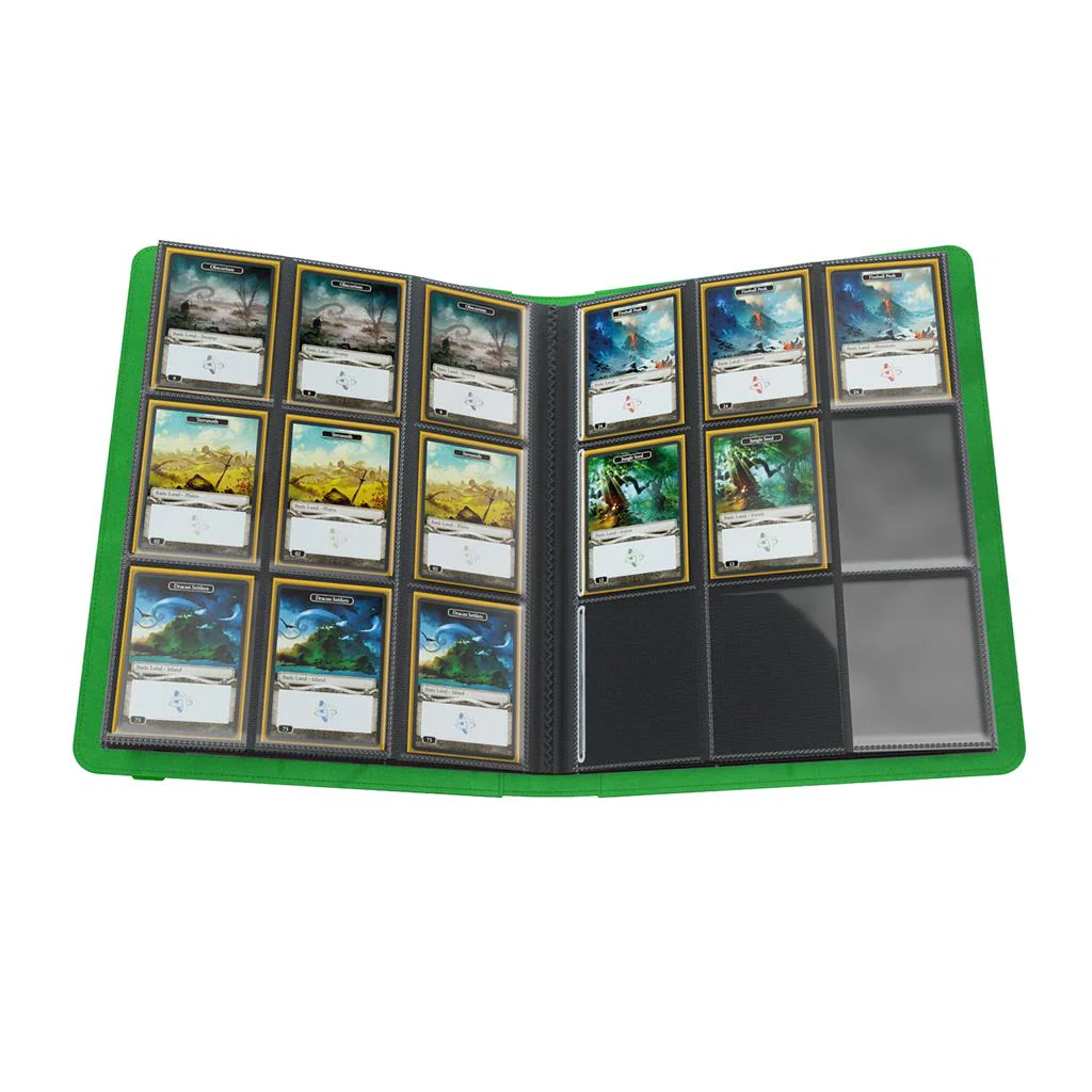 Prime Album 18-Pocket Card Binder Green - Image 4