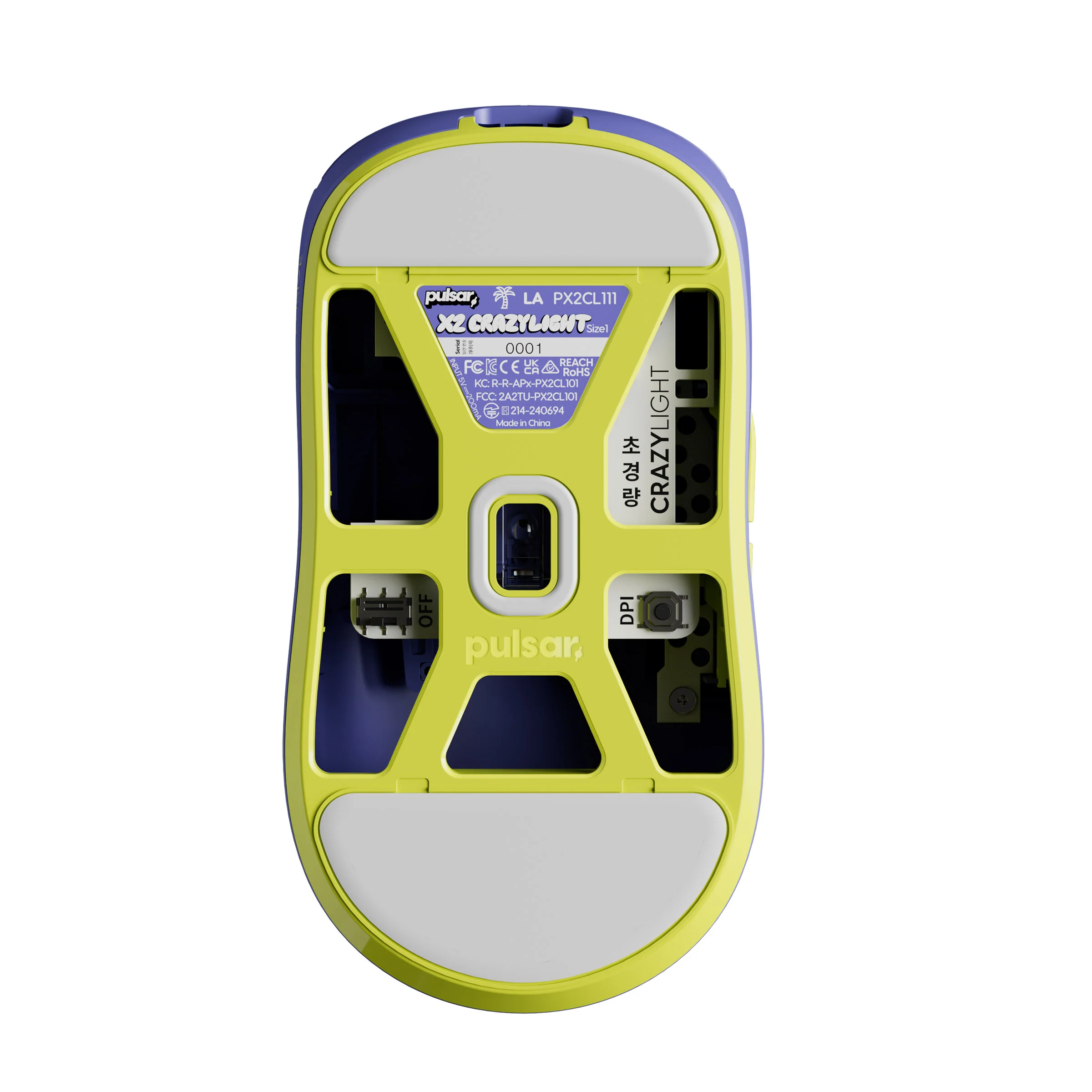 Pulsar X2 CrazyLight Mini Wireless 8K Mouse - Image 17