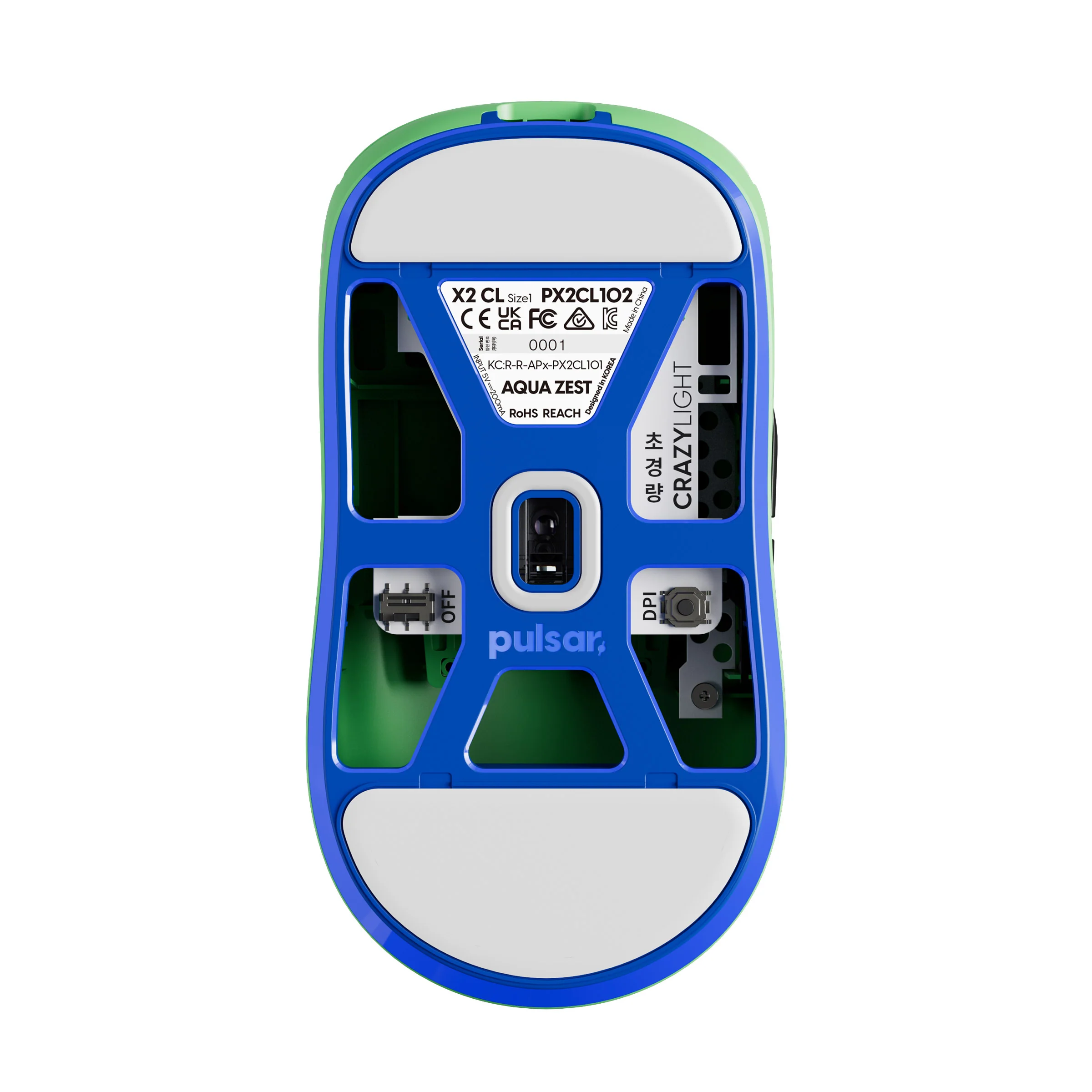 Pulsar X2 CrazyLight Mini Wireless 8K Mouse - Image 26