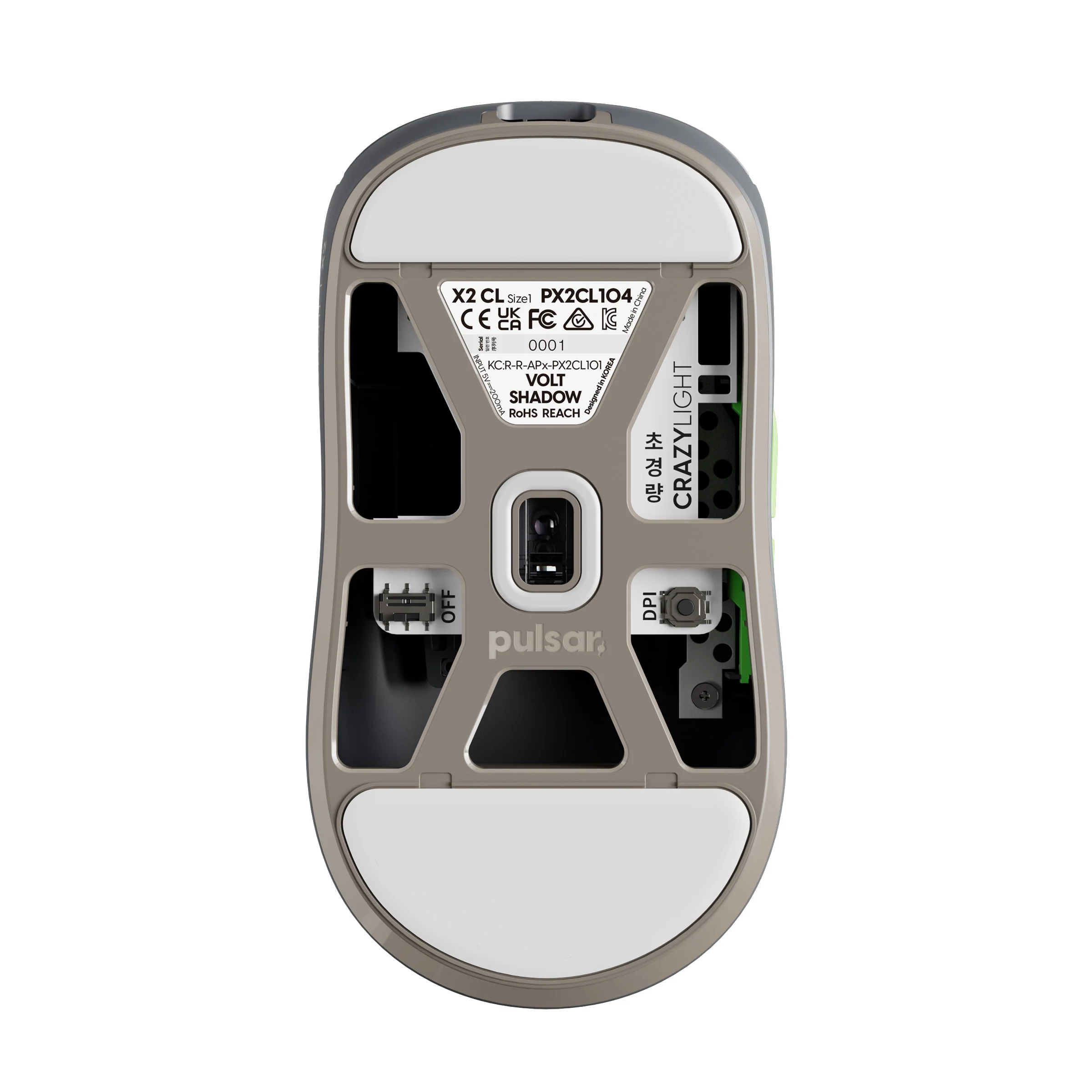 Pulsar X2 CrazyLight Mini Wireless 8K Mouse - Image 33