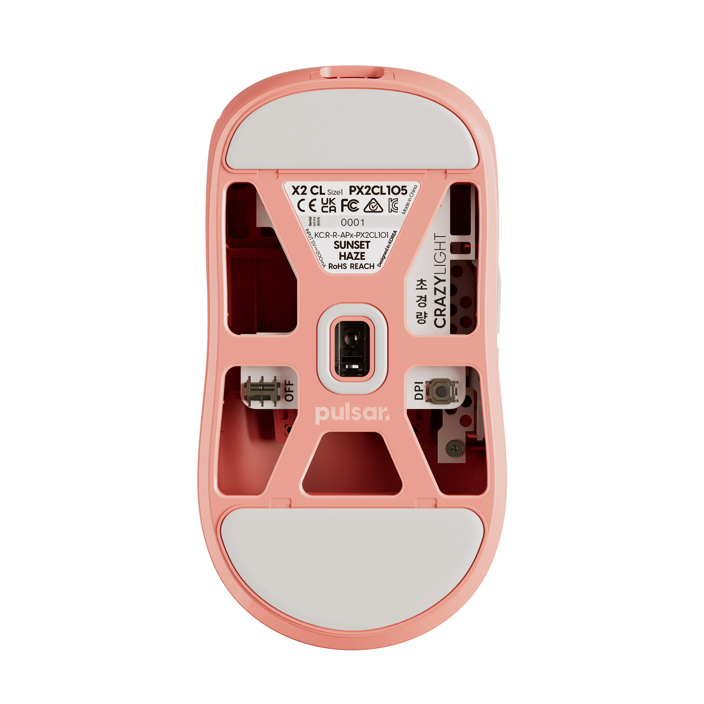 Pulsar X2 CrazyLight Mini Wireless 8K Mouse - Image 39