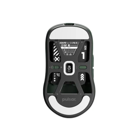 Pulsar X2H Founder's Edition Green 1K / 4K Wireless Mouse - Image 4