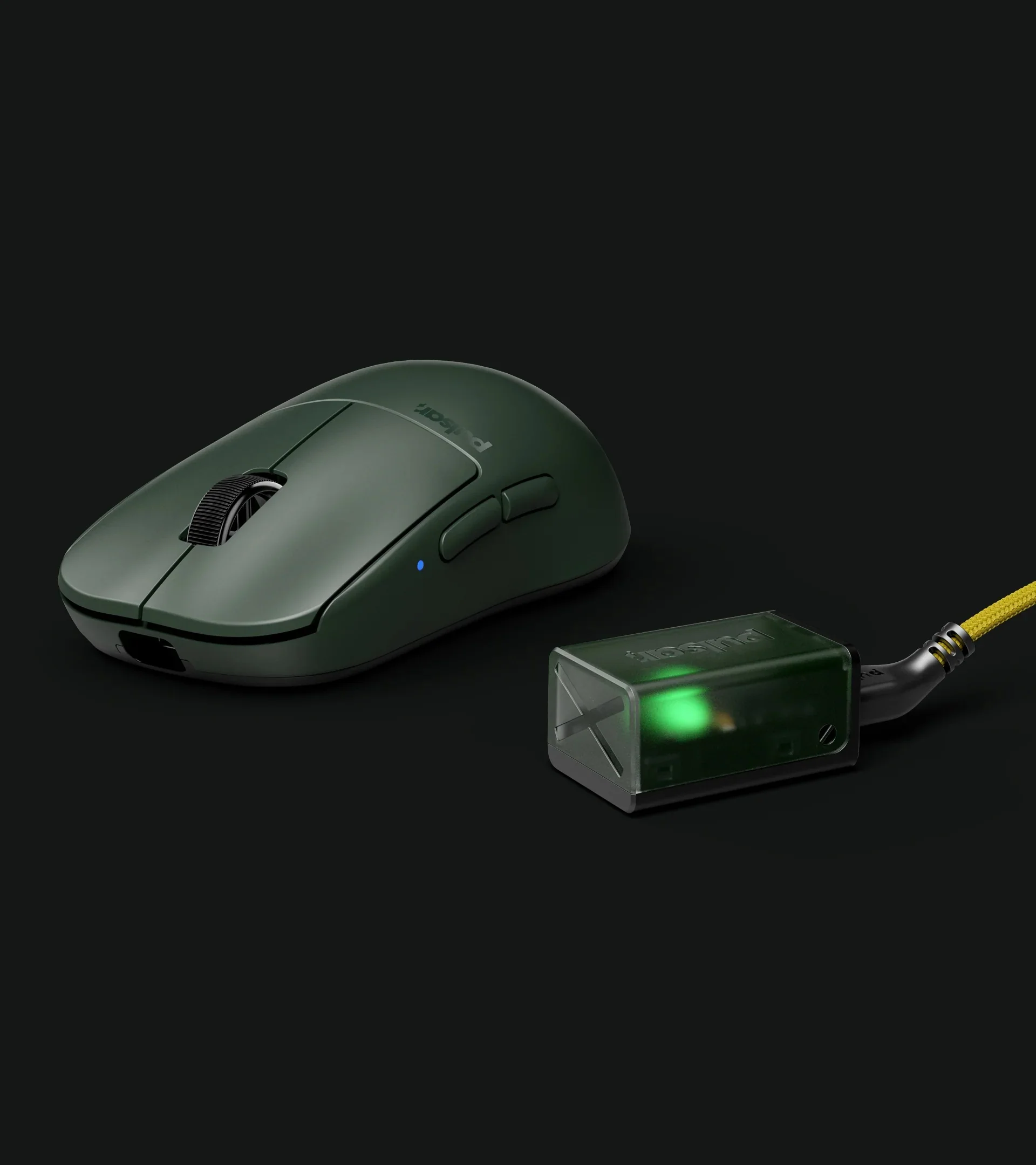 Pulsar X2H Founder's Edition Green 1K / 4K Wireless Mouse - Image 9