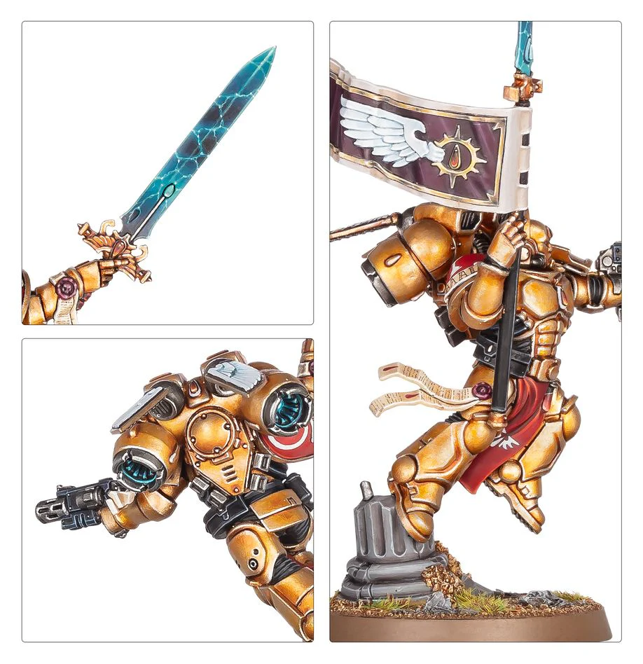 Warhammer 40000 Blood Angels Sanguinary Guard - Image 3