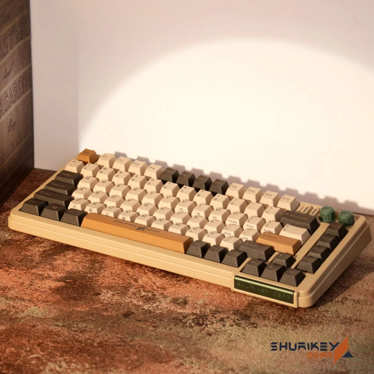Shurikey Saizo 002 75% Bluetooth 5.0 White LED Double Shot ABS EC Mechanical Keyboard - Image 3