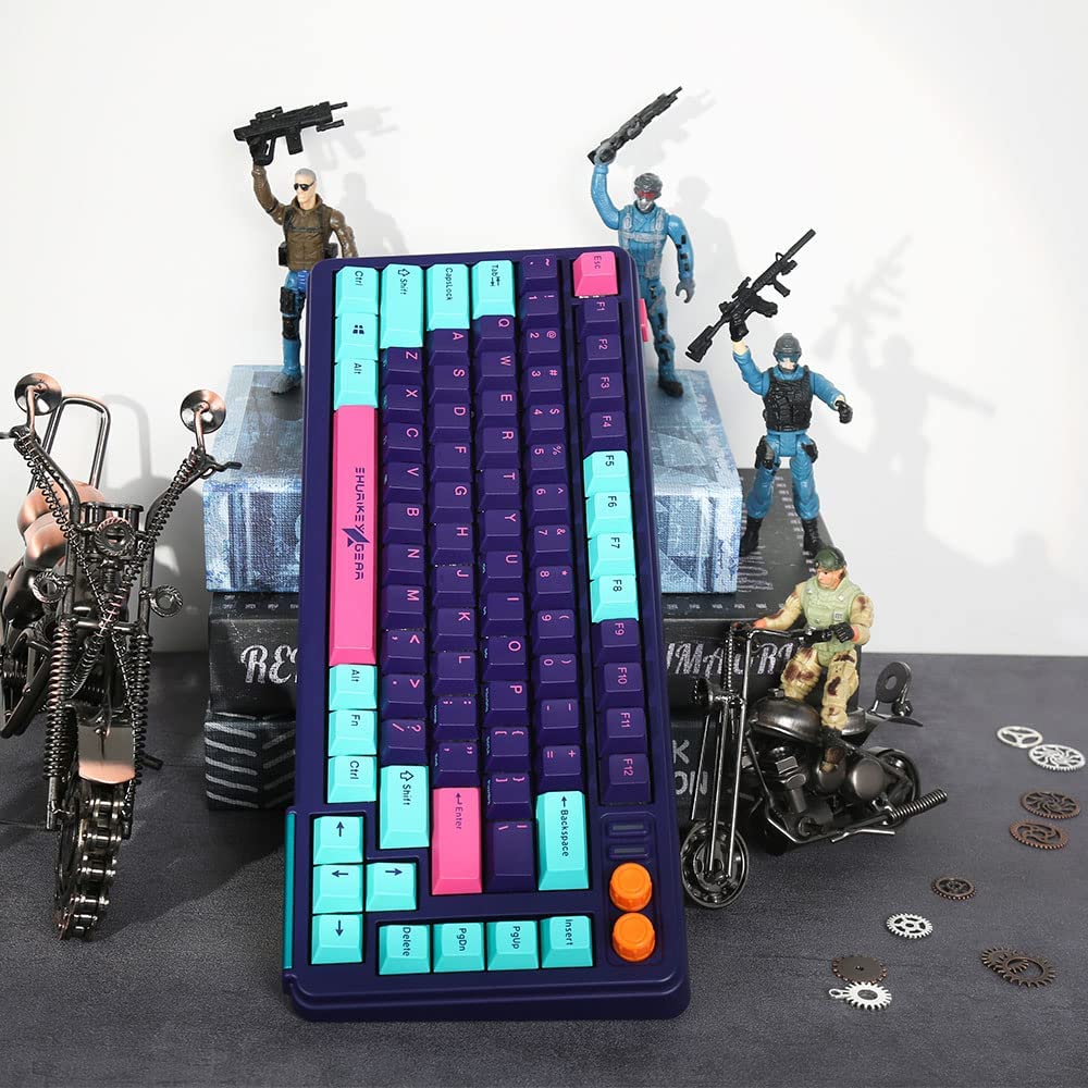 Shurikey Saizo 003 75% Bluetooth 5.0 White LED Double Shot ABS EC Mechanical Keyboard - Image 3