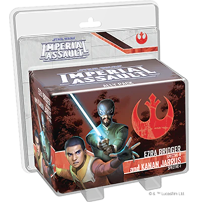 Star Wars Imperial Assault: Ezra Bridger and Kanan Jarrus