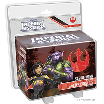Star Wars Imperial Assault: Sabine Wren and Zeb Orrelios