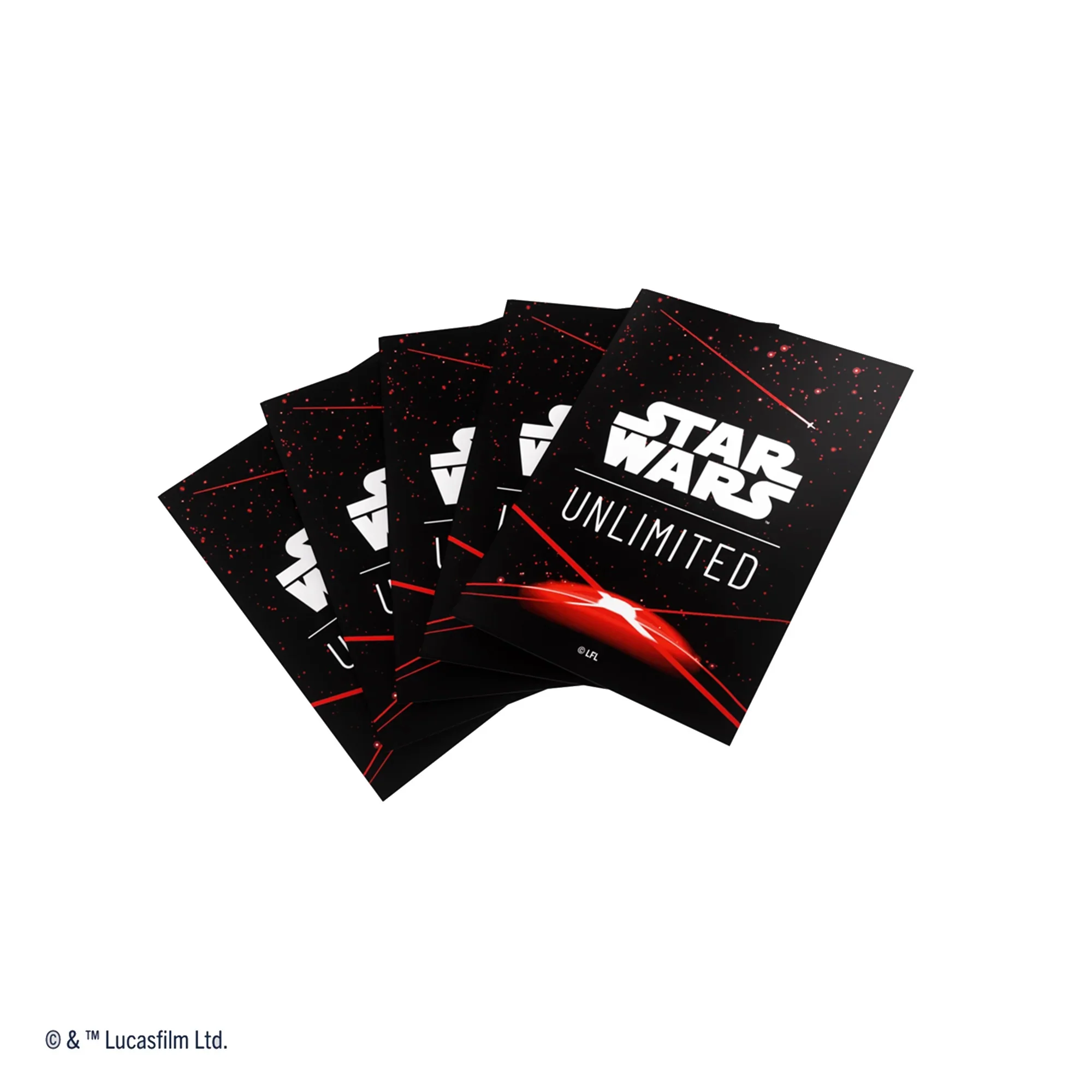 Star Wars Unlimited Art Card Sleeves Space Red - Image 4