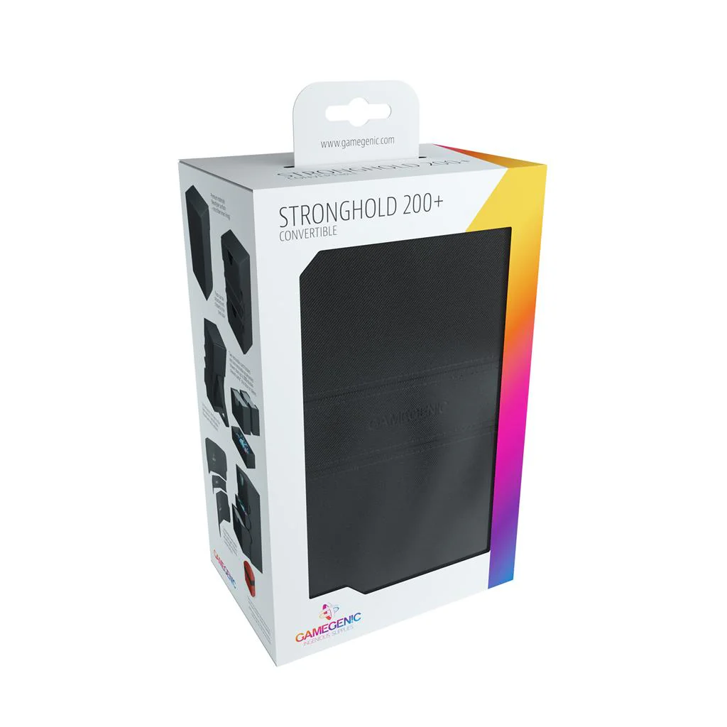 Stronghold Deck Box 200plus Black - Image 5