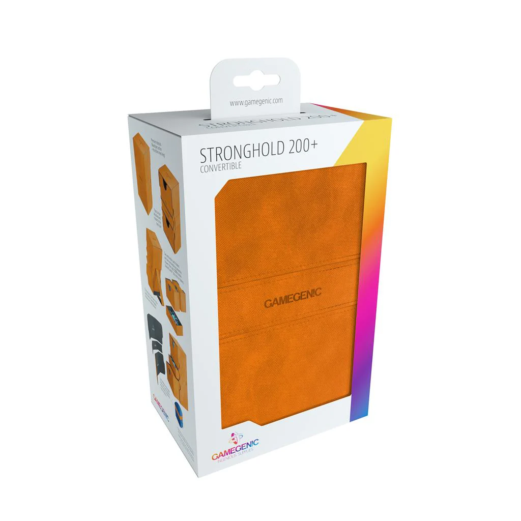 Stronghold Deck Box 200plus Orange - Image 5