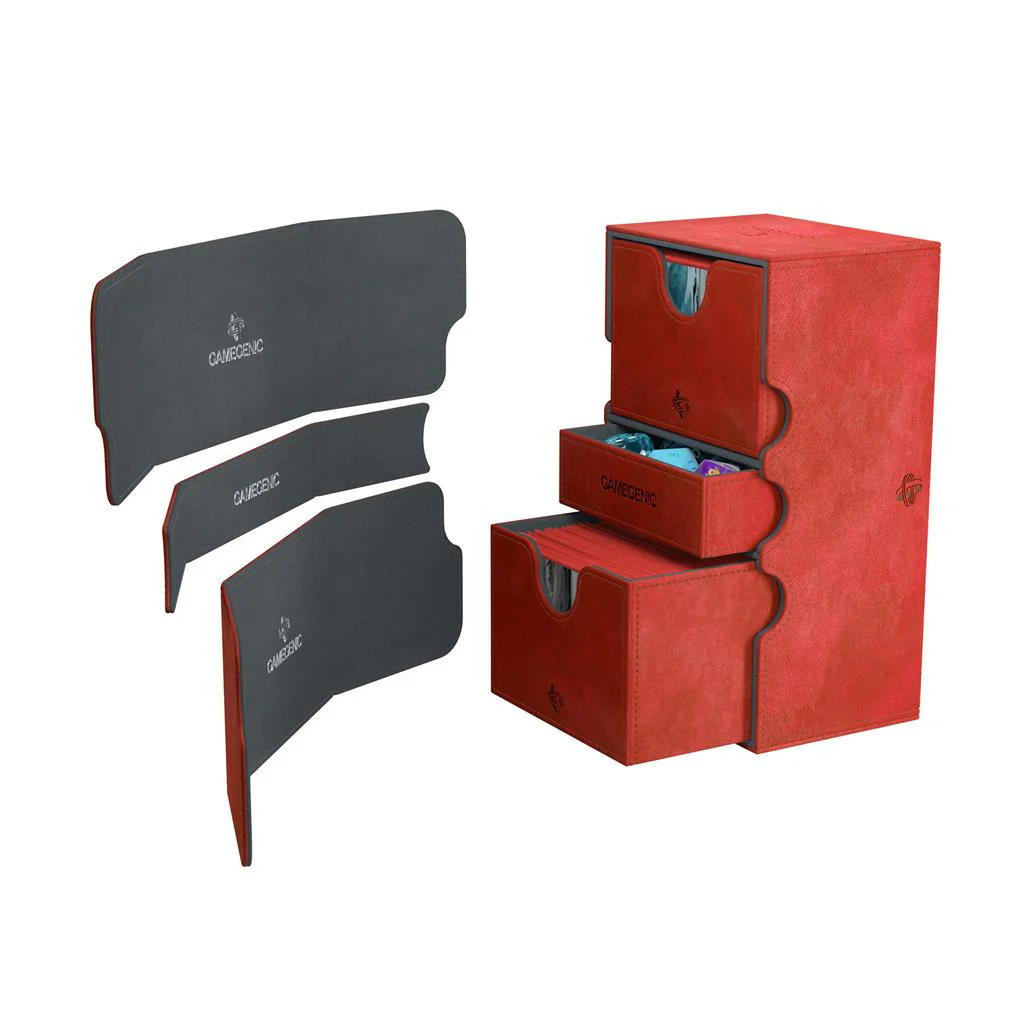 Stronghold Deck Box 200plus Red - Image 4
