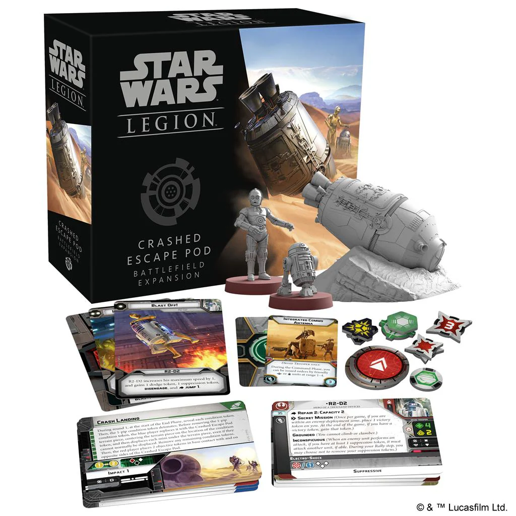SW Legion: Crashed Escape Pod Battlefield Expansion - Image 3