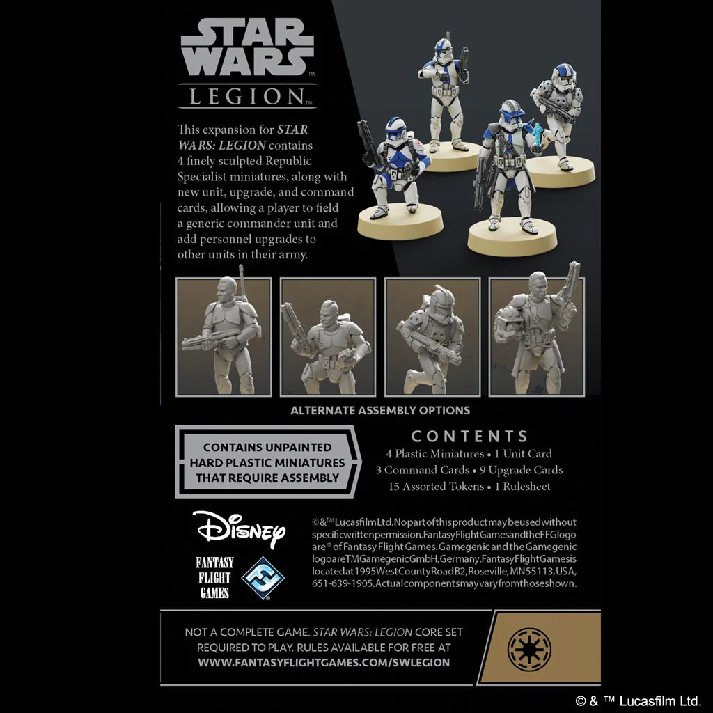 SW Legion: Republic Specialists Personnel - Image 3