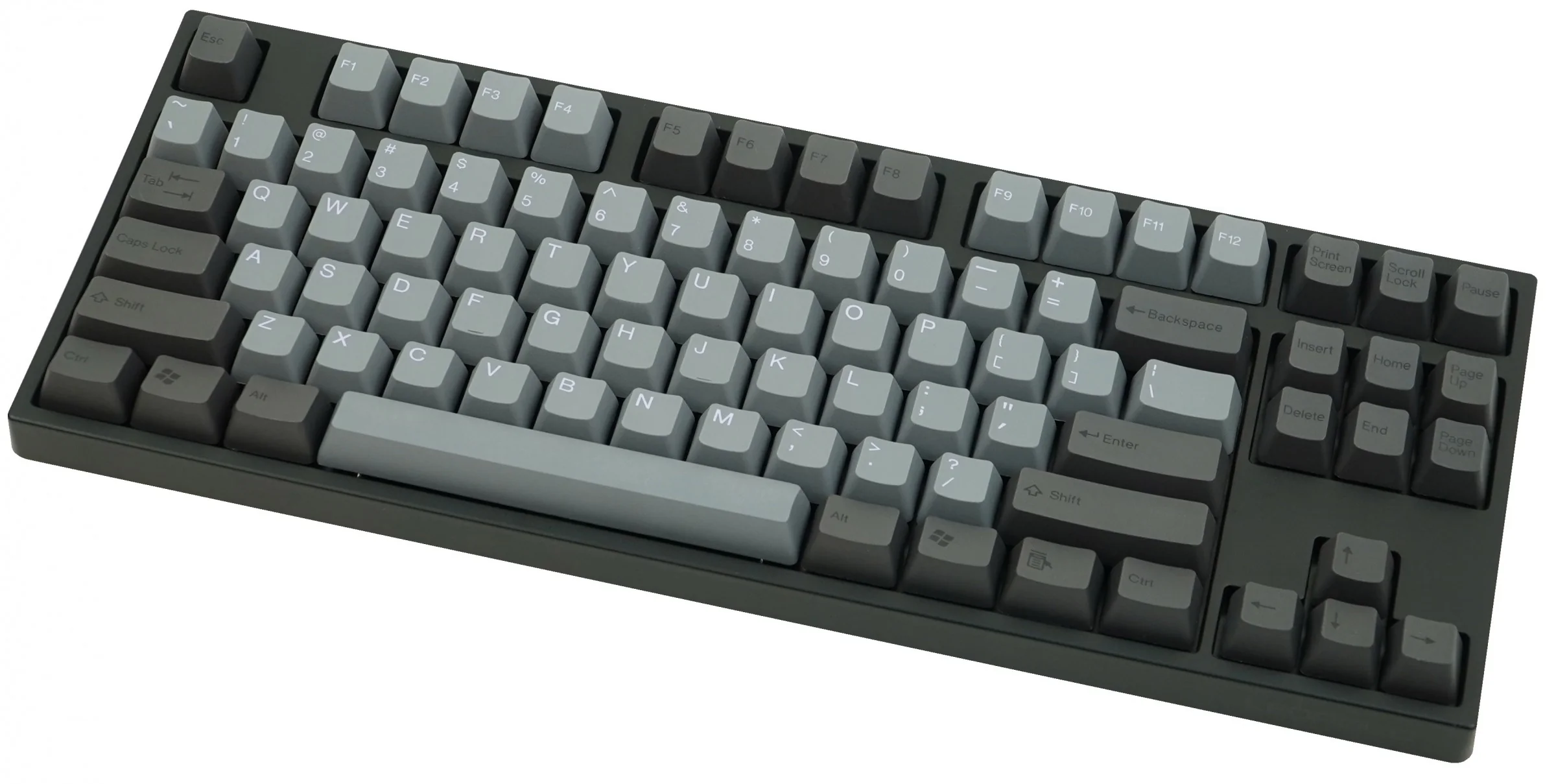 Tai-Hao Dark Grey / Black 104 Key OEM Profile PBT Double Shot Keycap Set - Image 4