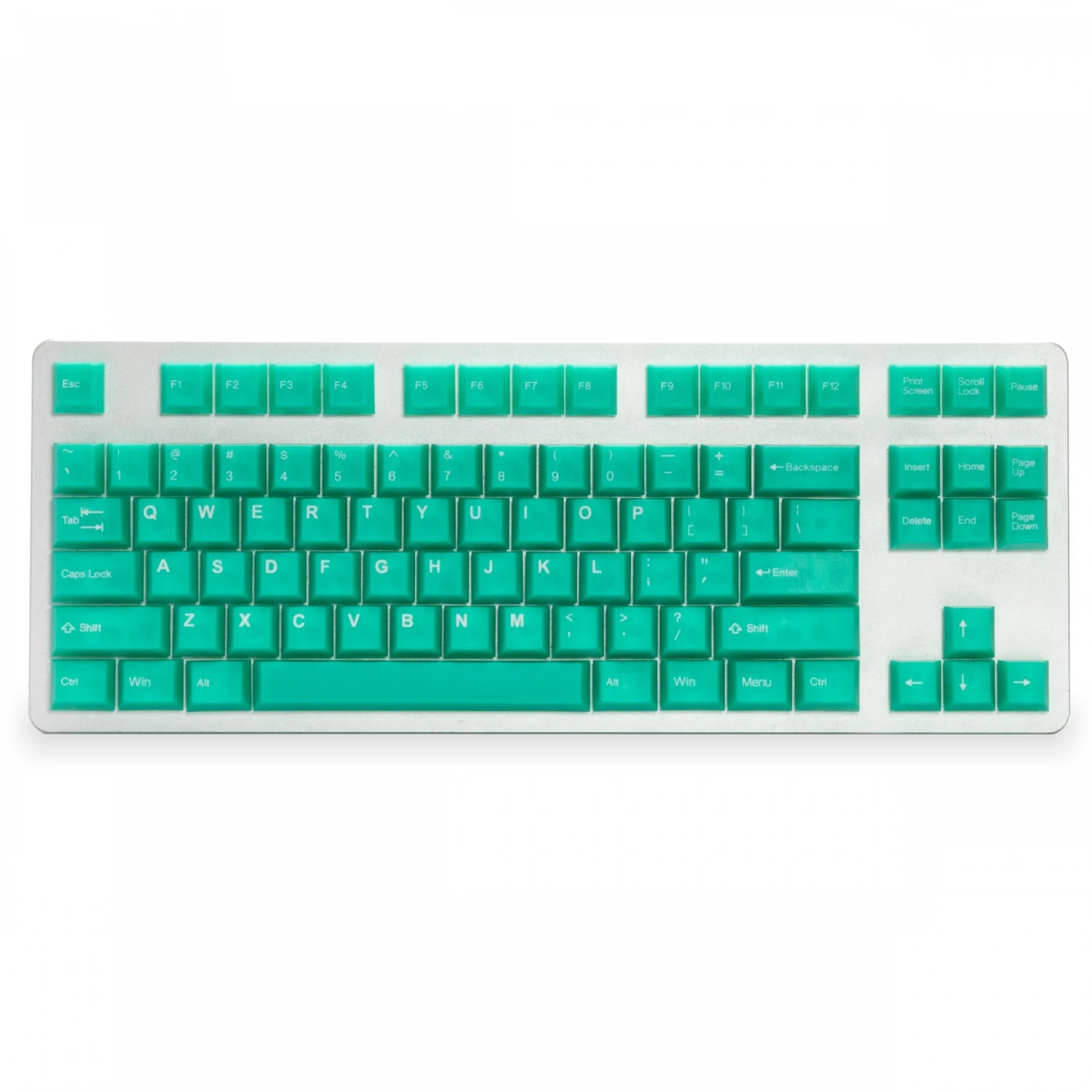 Tai-Hao Jelly Jade Haunted Translucent 152 Key Cubic Profile Double Shot ABS Keycap Set - Image 3
