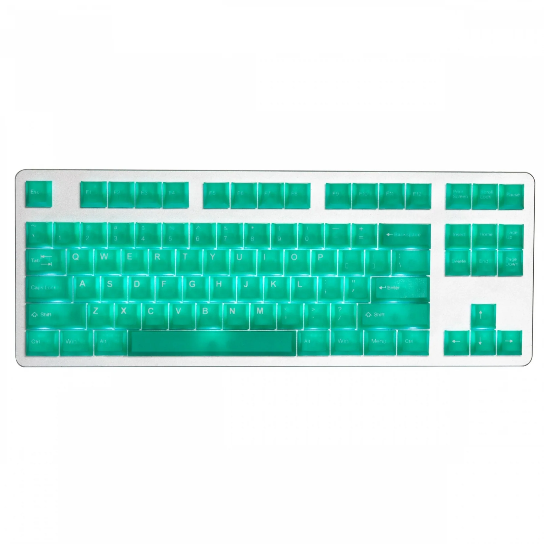 Tai-Hao Jelly Jade Haunted Translucent 152 Key Cubic Profile Double Shot ABS Keycap Set - Image 4