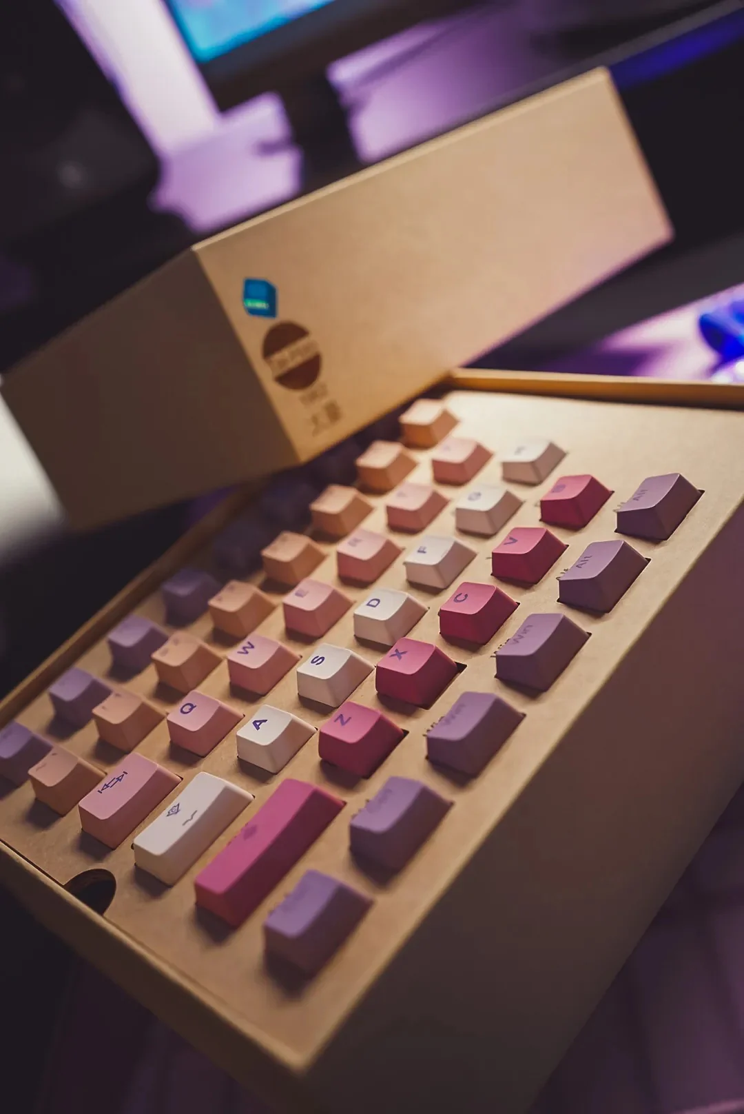 Tai-Hao Love in Paris 150 Key OEM Profile Double Shot PBT Backlit Keycap Set with Matching Desk Mat - Image 6