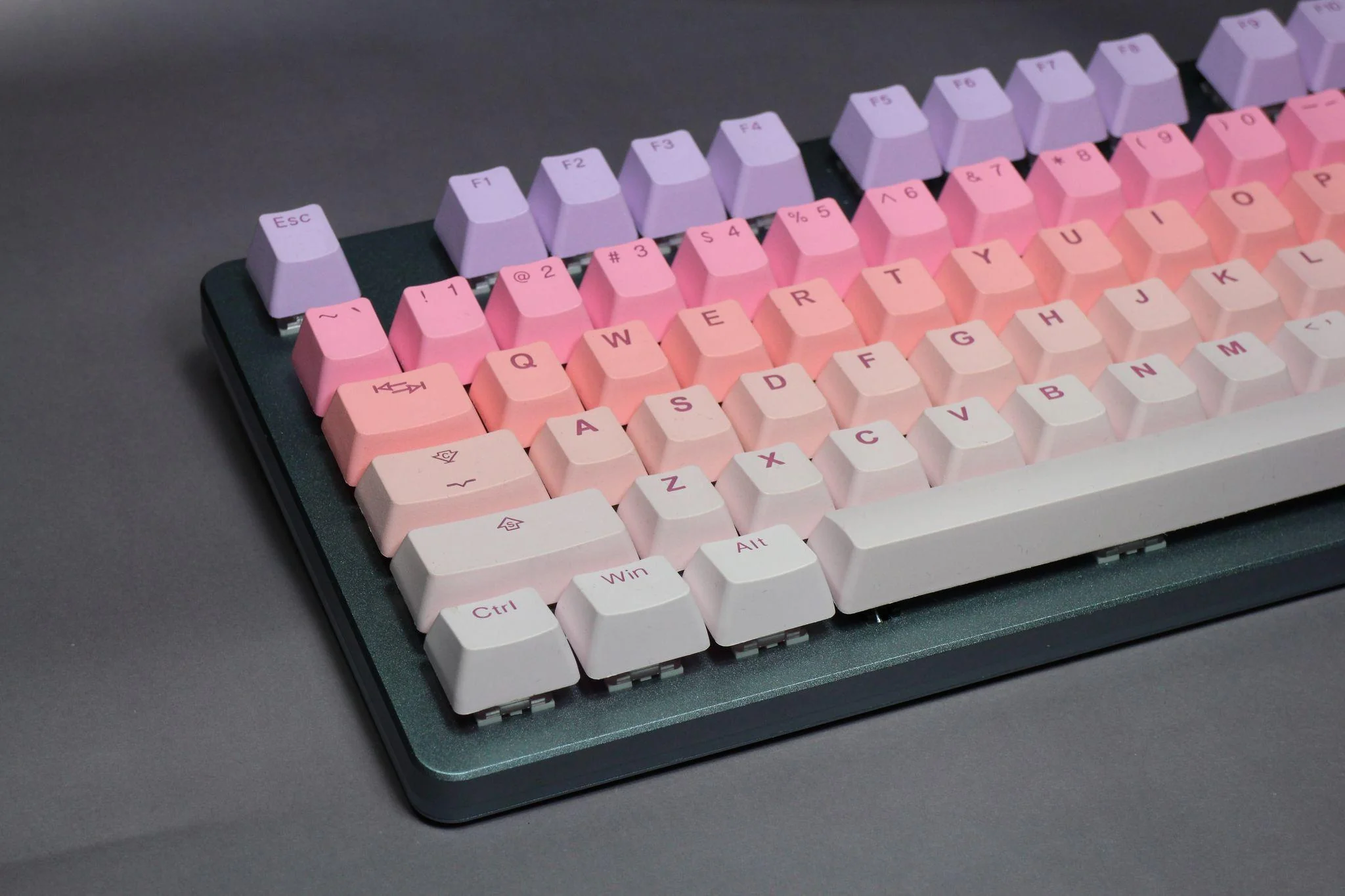 Tai-Hao Sakura Michi Backlit 140 Key OEM Profile Double Shot PBT Keycap Set - Image 3
