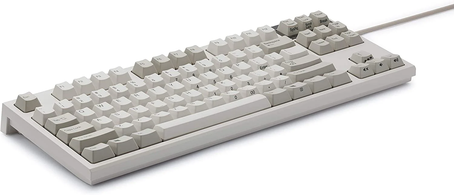 Topre Realforce R2 Limited Edition Ivory TKL Dye Sub PBT Keyboard - Image 3