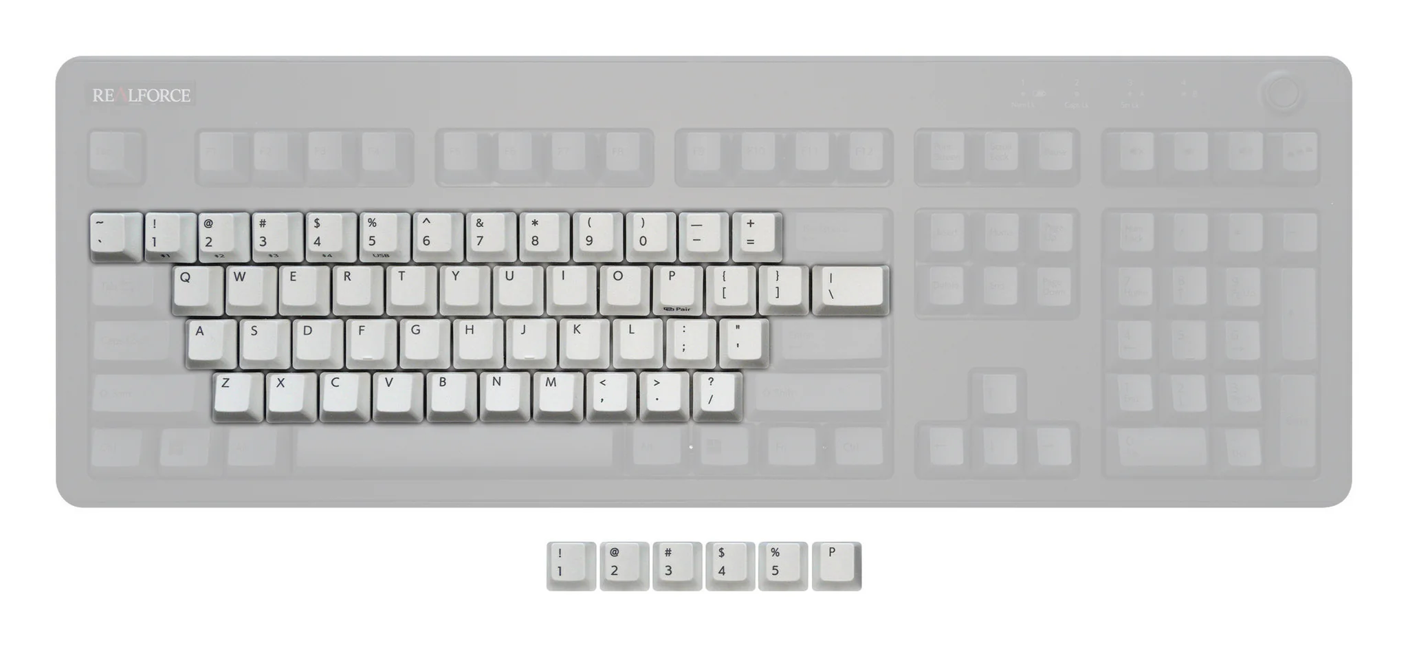Topre Realforce R3 Keycap Set - Image 10
