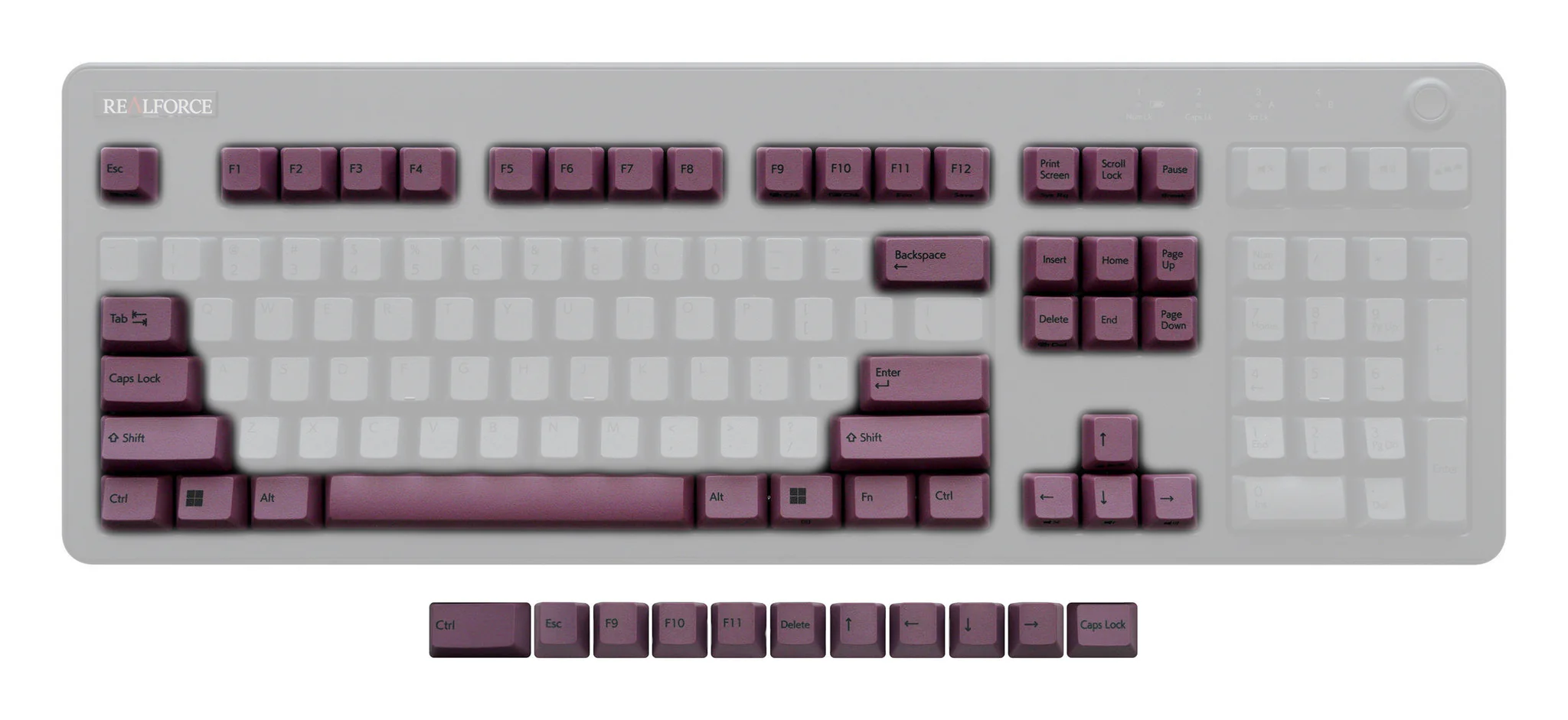 Topre Realforce R3 Keycap Set - Image 19