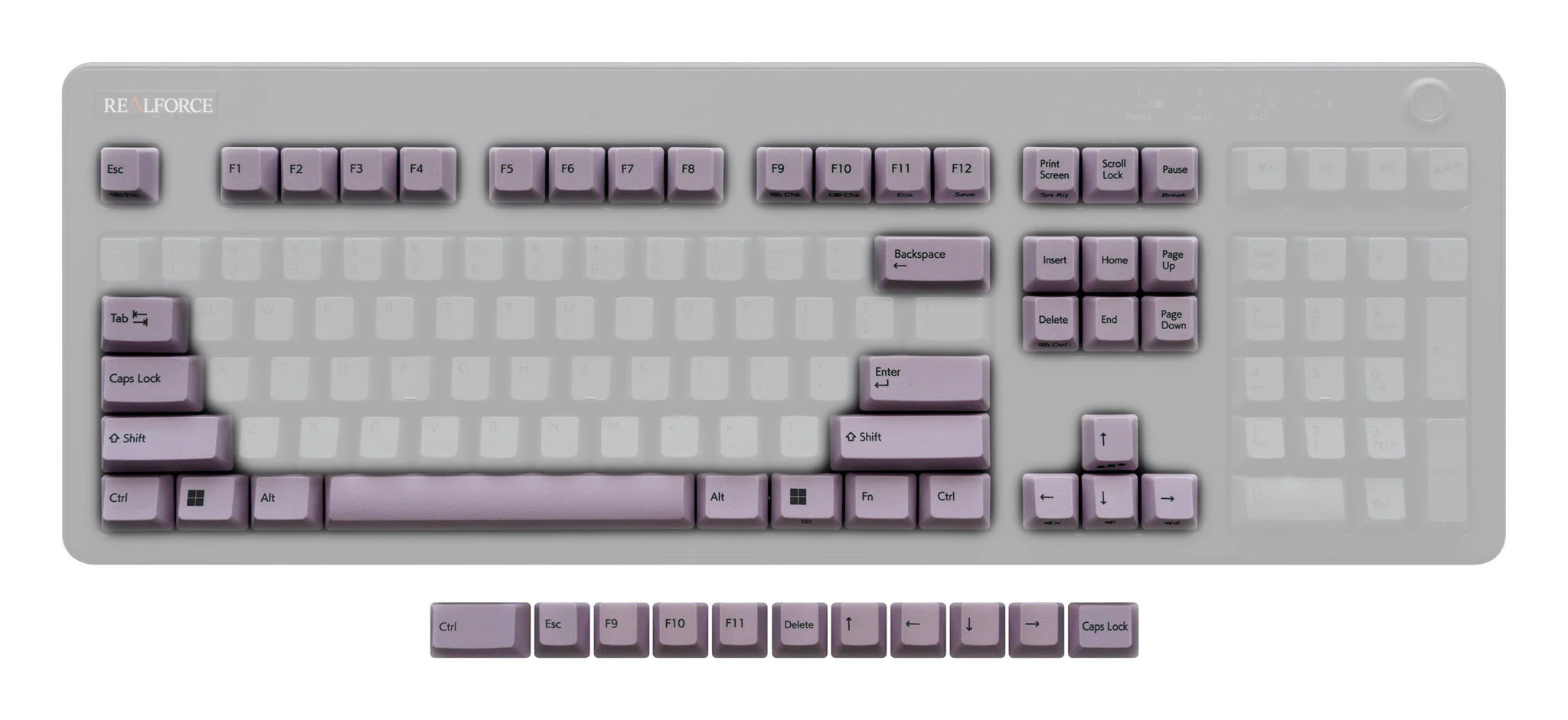 Topre Realforce R3 Keycap Set - Image 22