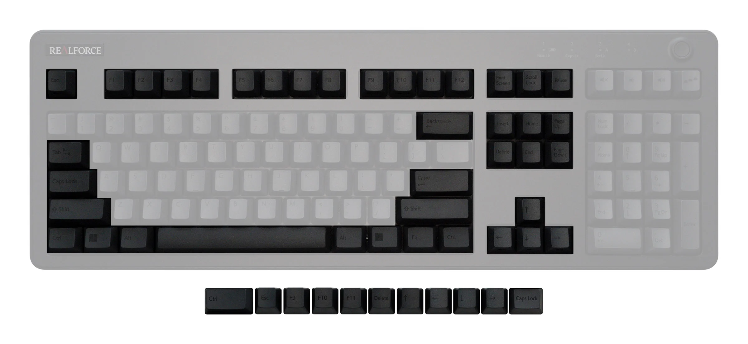 Topre Realforce R3 Keycap Set - Image 28