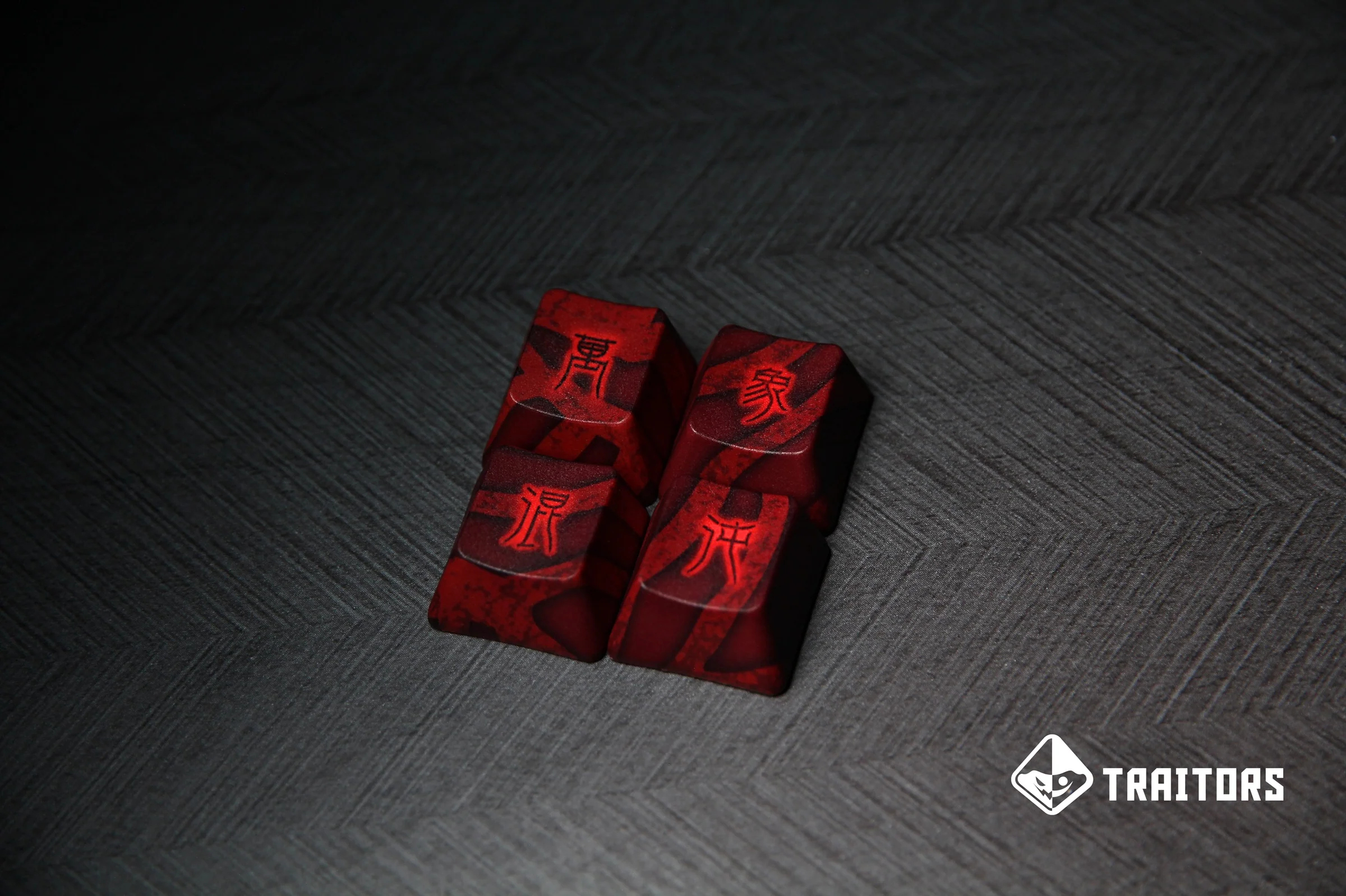Traitors Hundun 6 Key OEM Profile Key Dye Sub PBT Keycap Set - Image 5