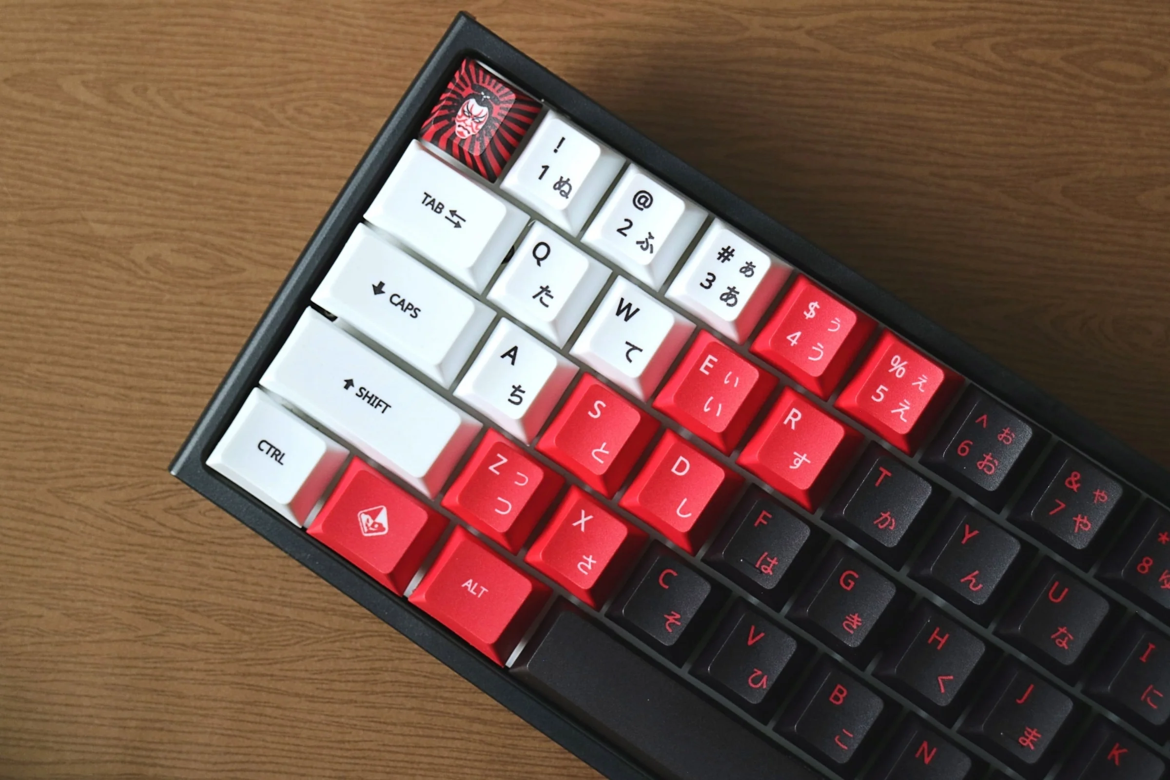 Traitors Kabuki 108 Key Cherry Profile Reverse Dye Sub PBT Keycap Set - Image 2