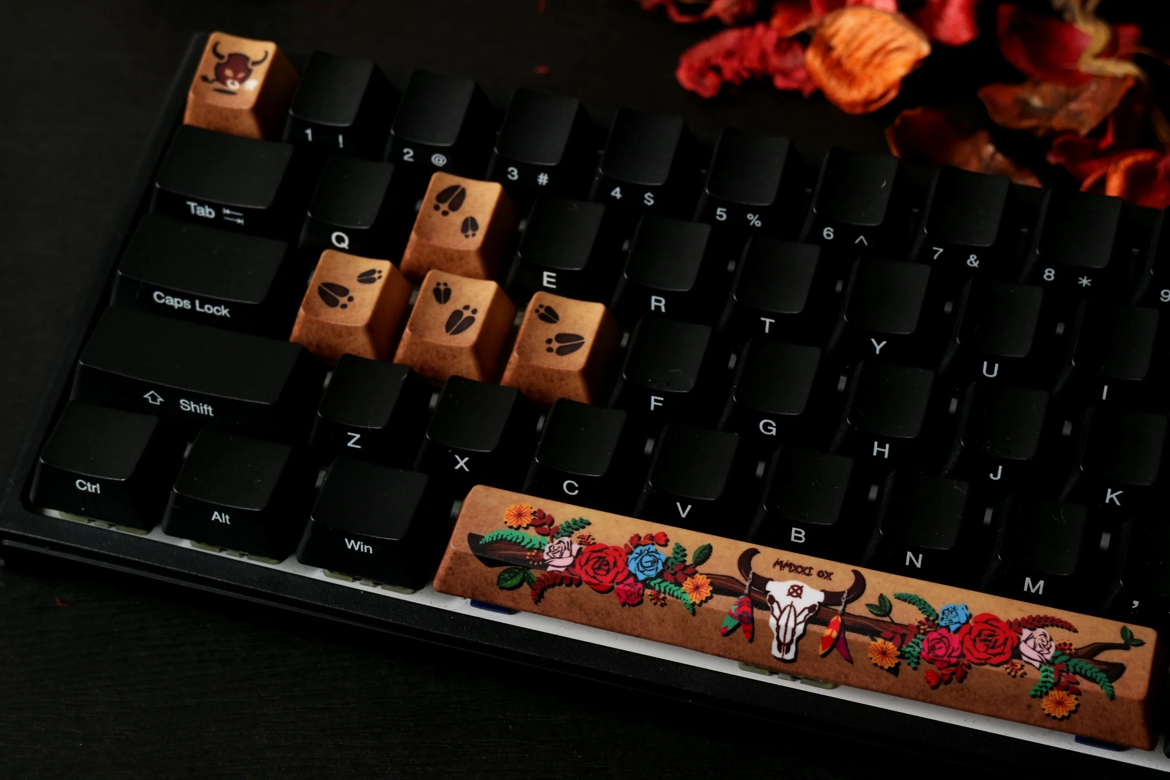 Traitors MMXXI Ox 6 Key OEM Profile Dye Sub PBT Keycap Set - Image 6