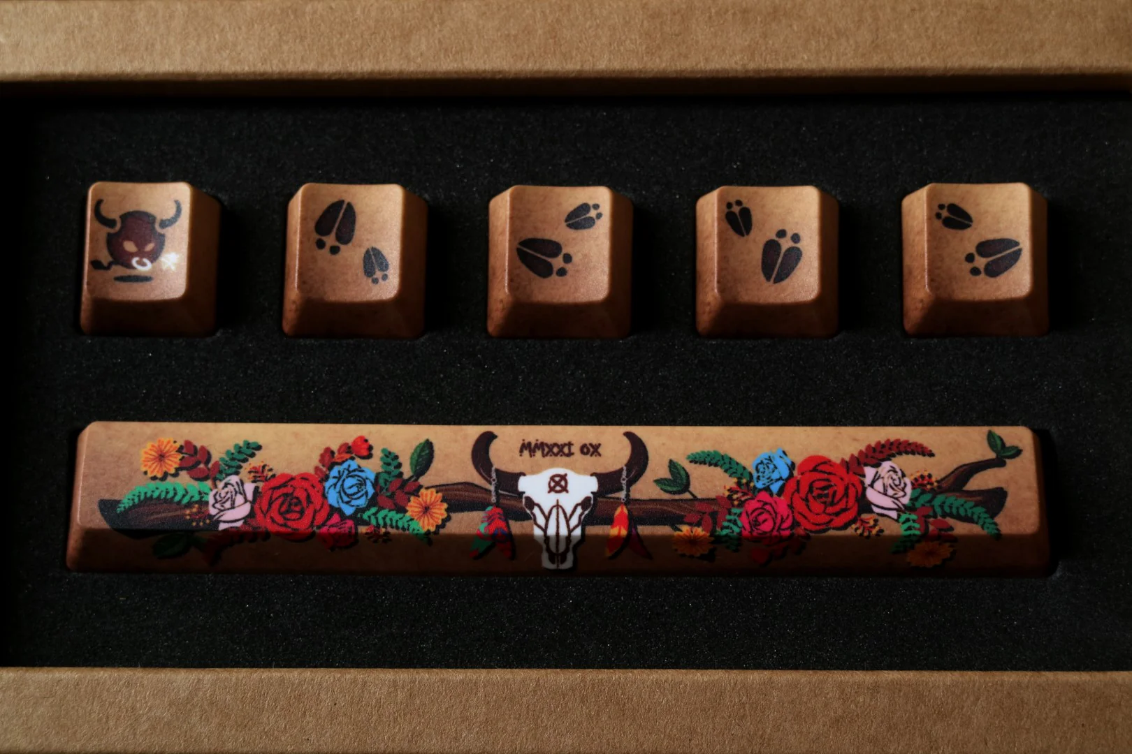 Traitors MMXXI Ox 6 Key OEM Profile Dye Sub PBT Keycap Set - Image 8