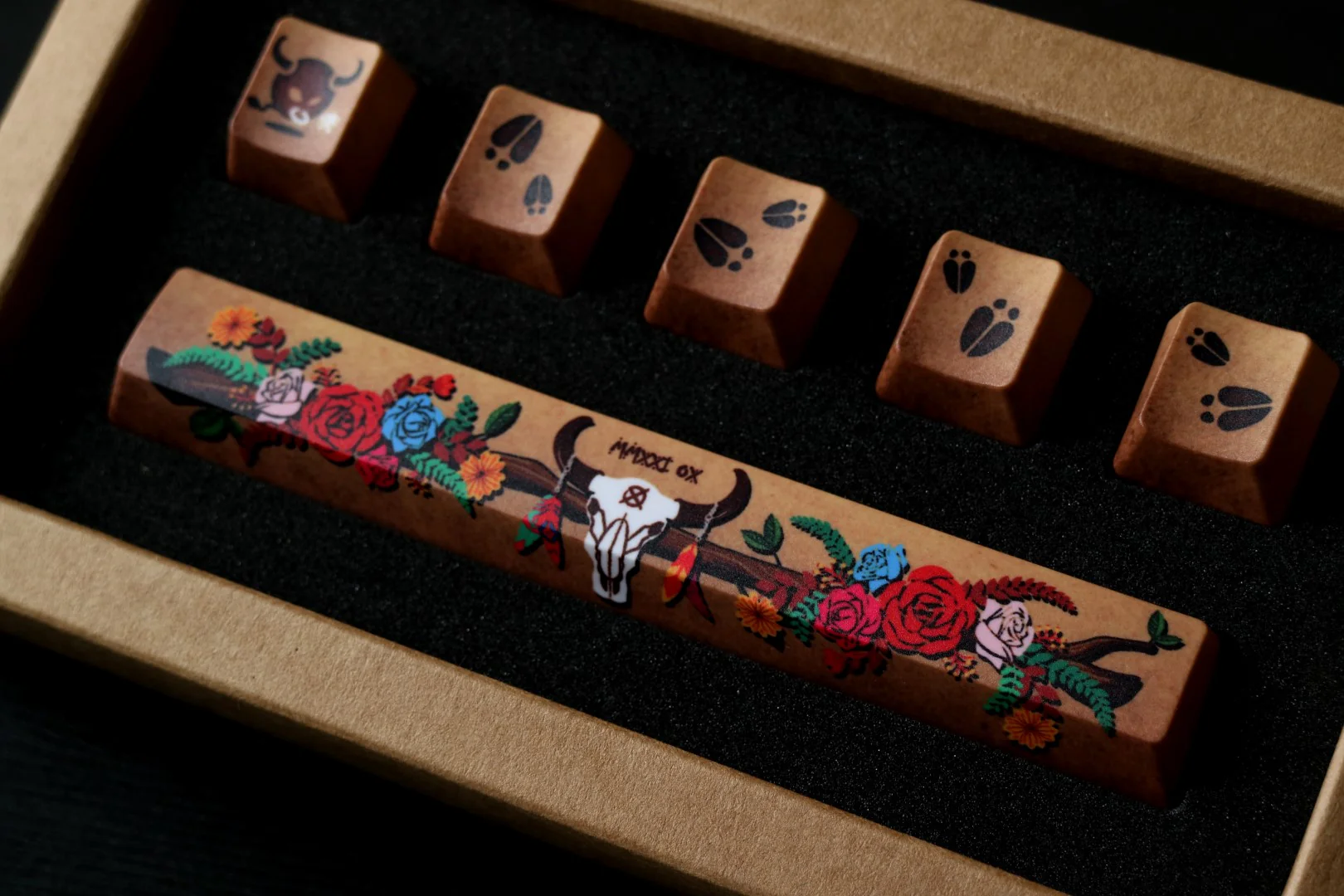 Traitors MMXXI Ox 6 Key OEM Profile Dye Sub PBT Keycap Set - Image 9