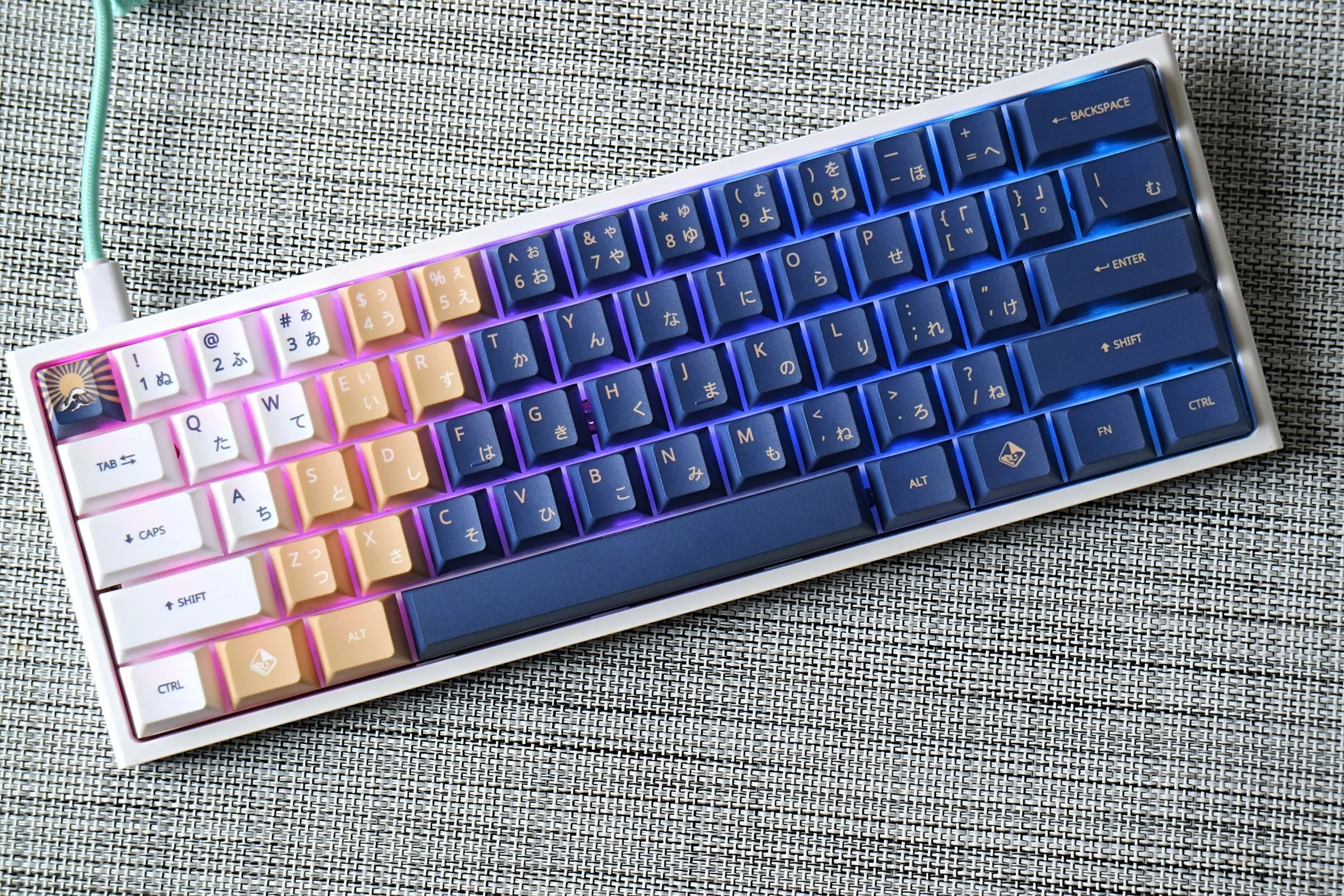 Traitors Ukiyo-E 108 Key Cherry Profile Dye Sub PBT Keycap Set - Image 7