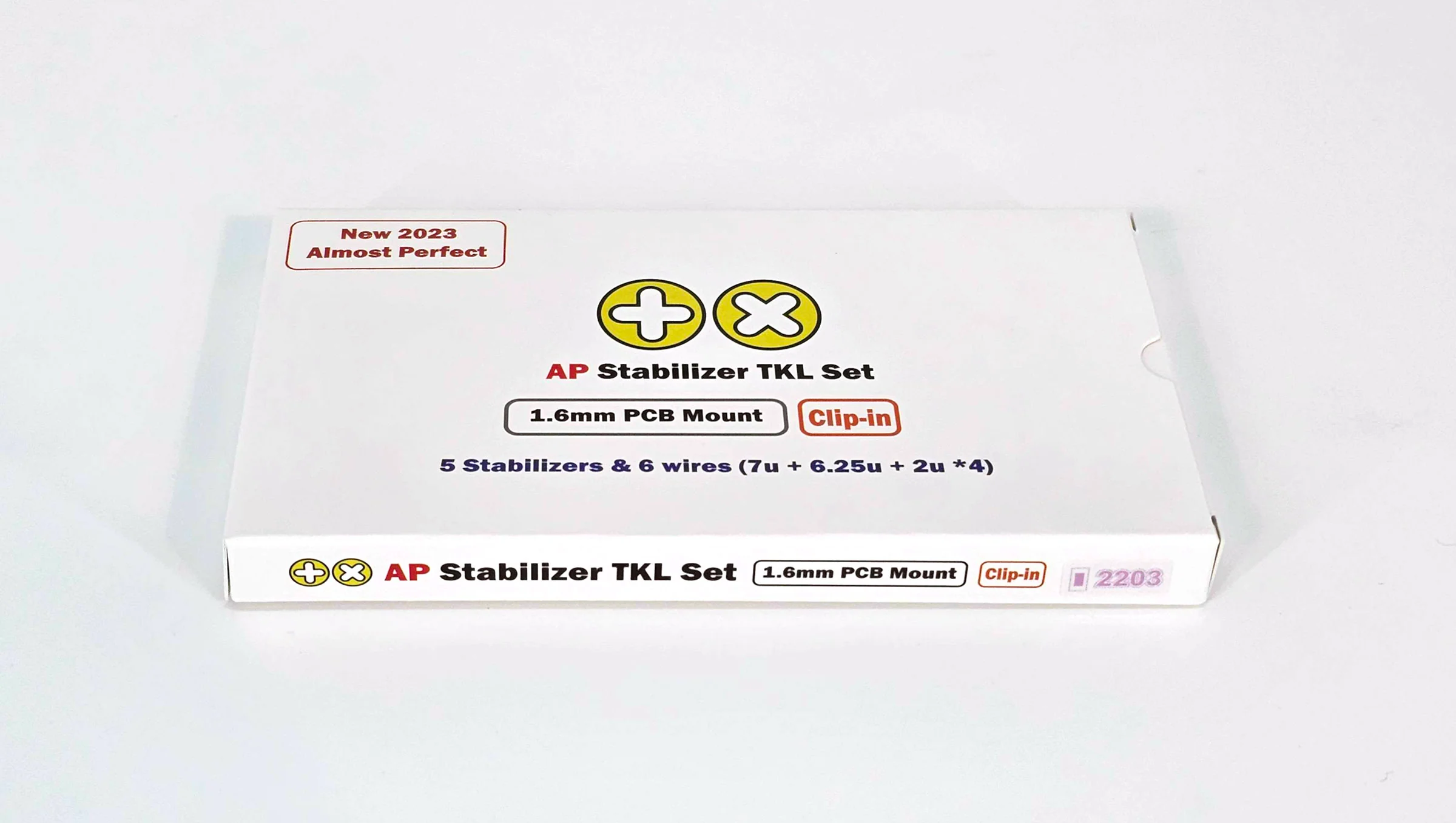 TX AP Stabilizers 1.6mm PCB Mount Clip-in TKL Kit - Image 3