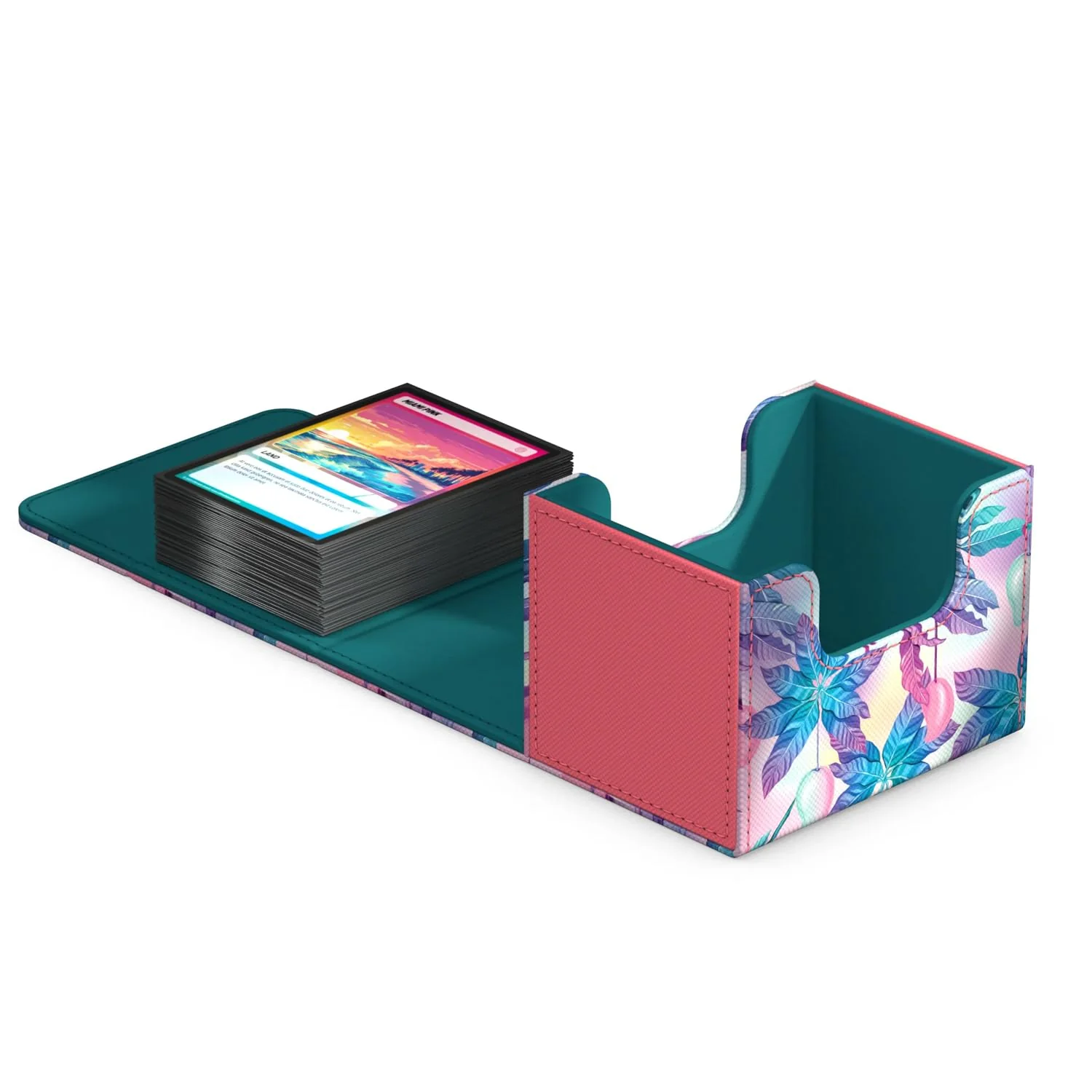 Ultimate Guard Sidewinder 100+ Floral Places II Miami Pink - Image 2
