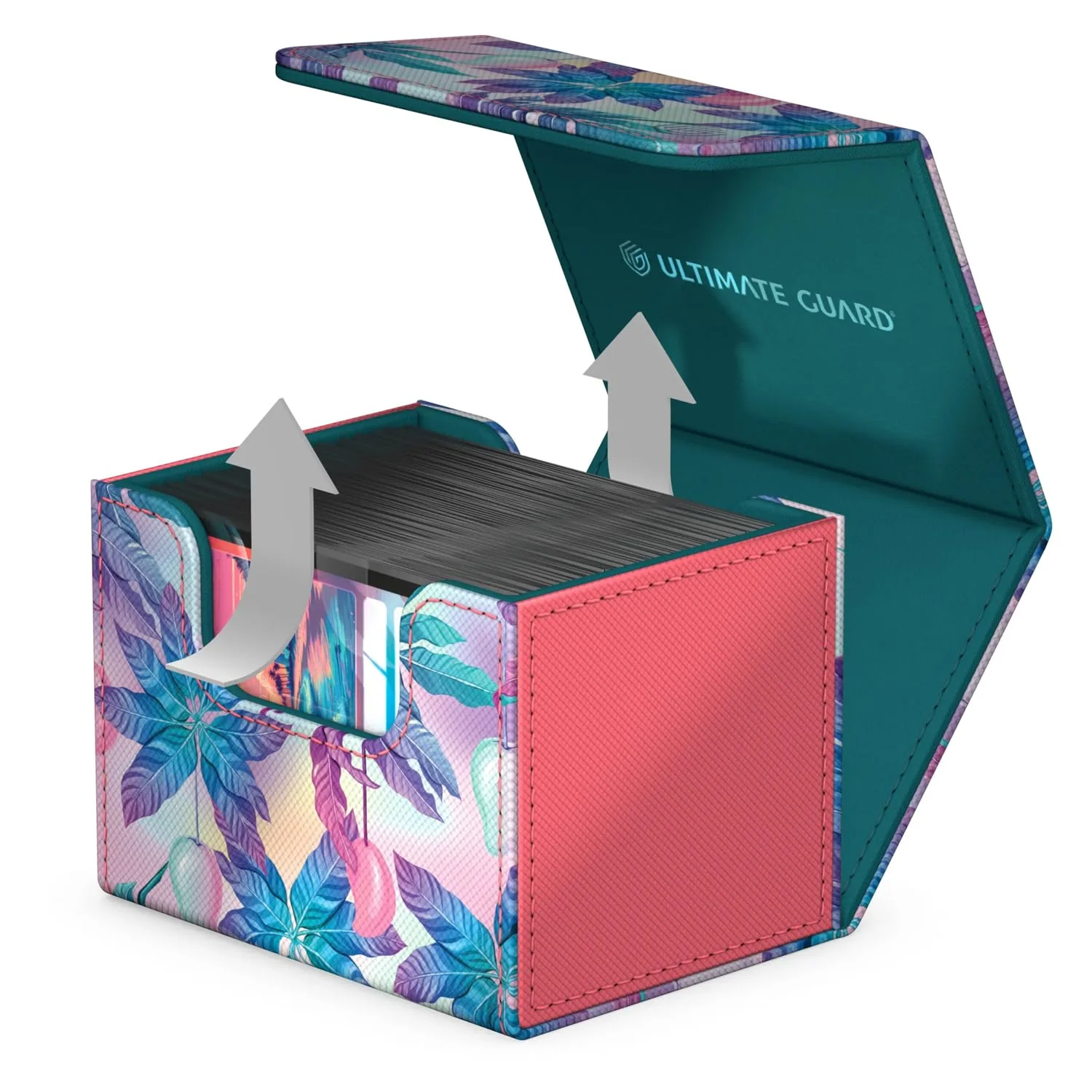 Ultimate Guard Sidewinder 100+ Floral Places II Miami Pink - Image 3