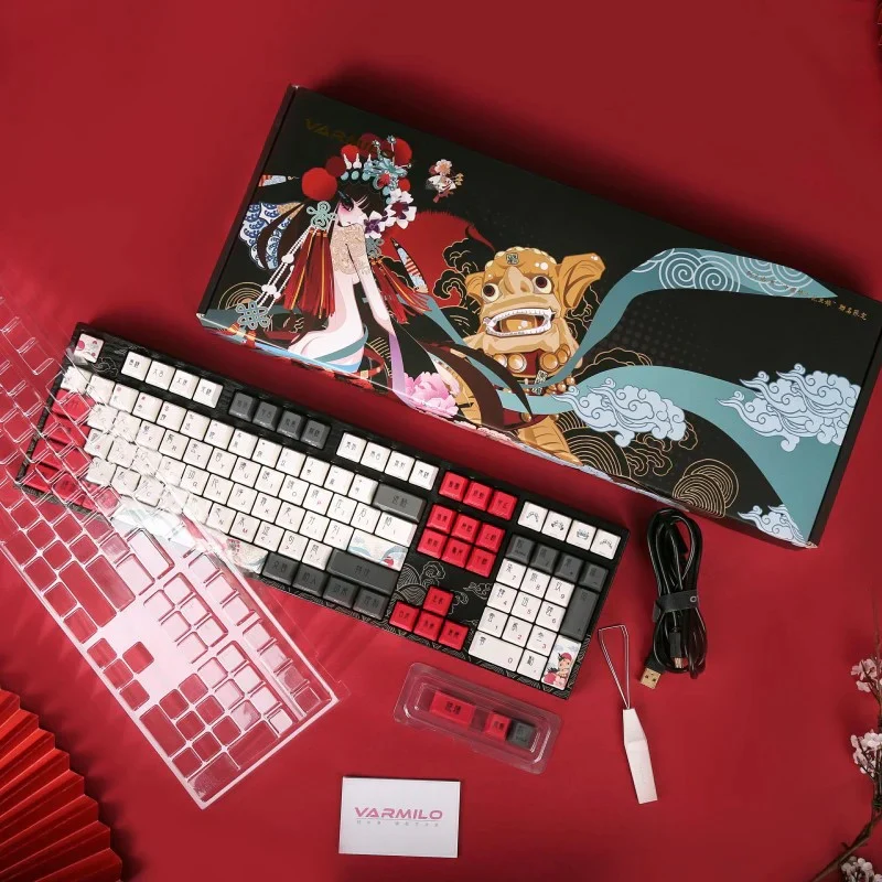 Varmilo APT108 Beijing Opera Hotswap Wireless RGB Keyboard - Image 8